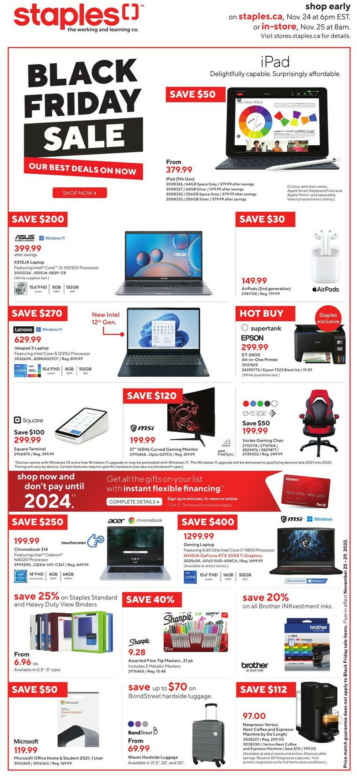 Staples Flyer - 11/25-11/29/2022 (Page 2)
