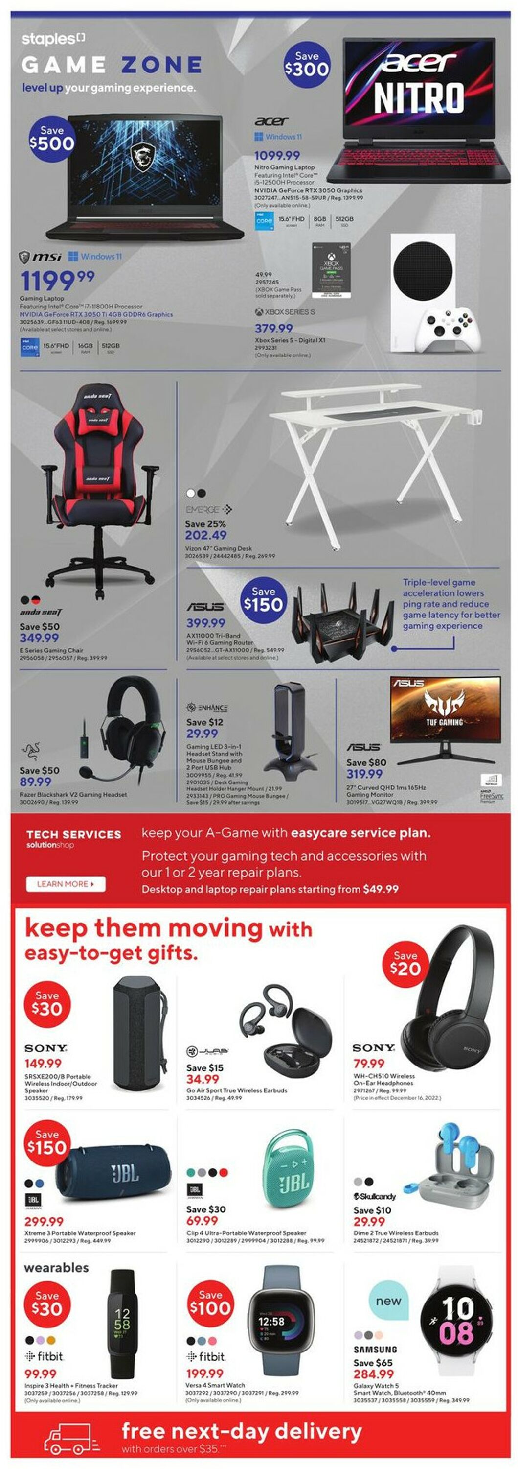 Staples Flyer - 12/14-12/24/2022 (Page 12)