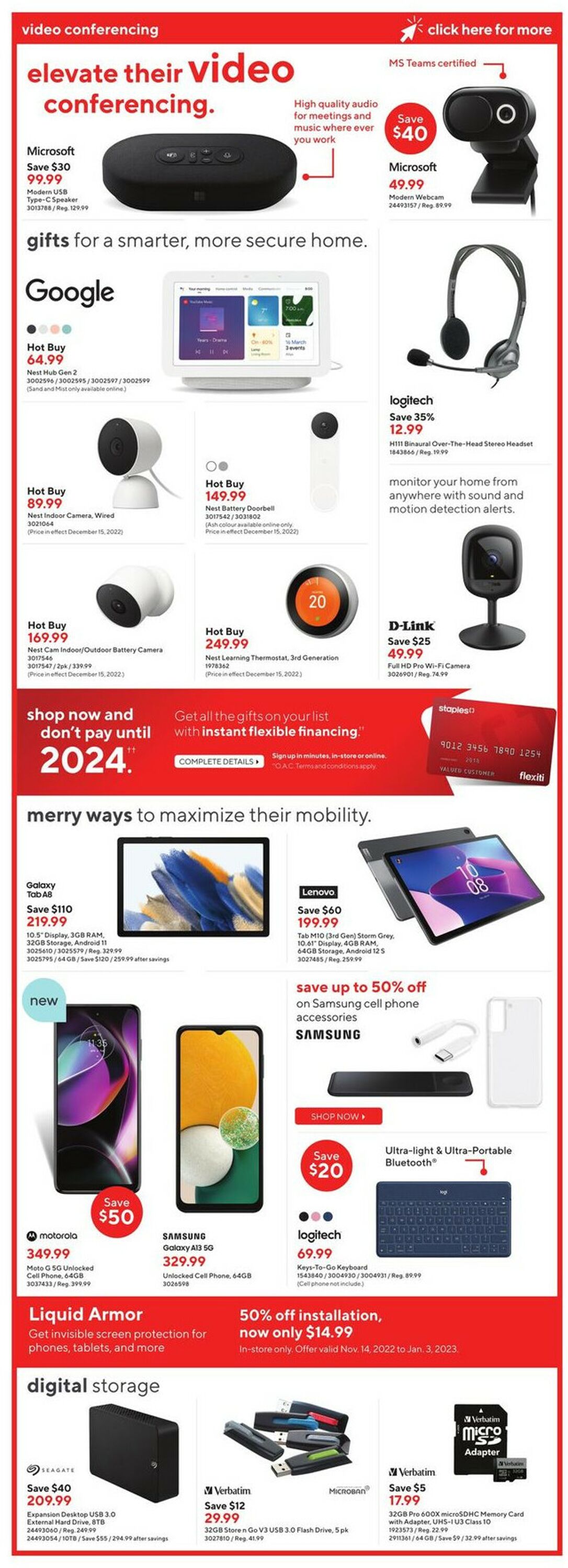 Staples Flyer - 12/14-12/24/2022 (Page 11)