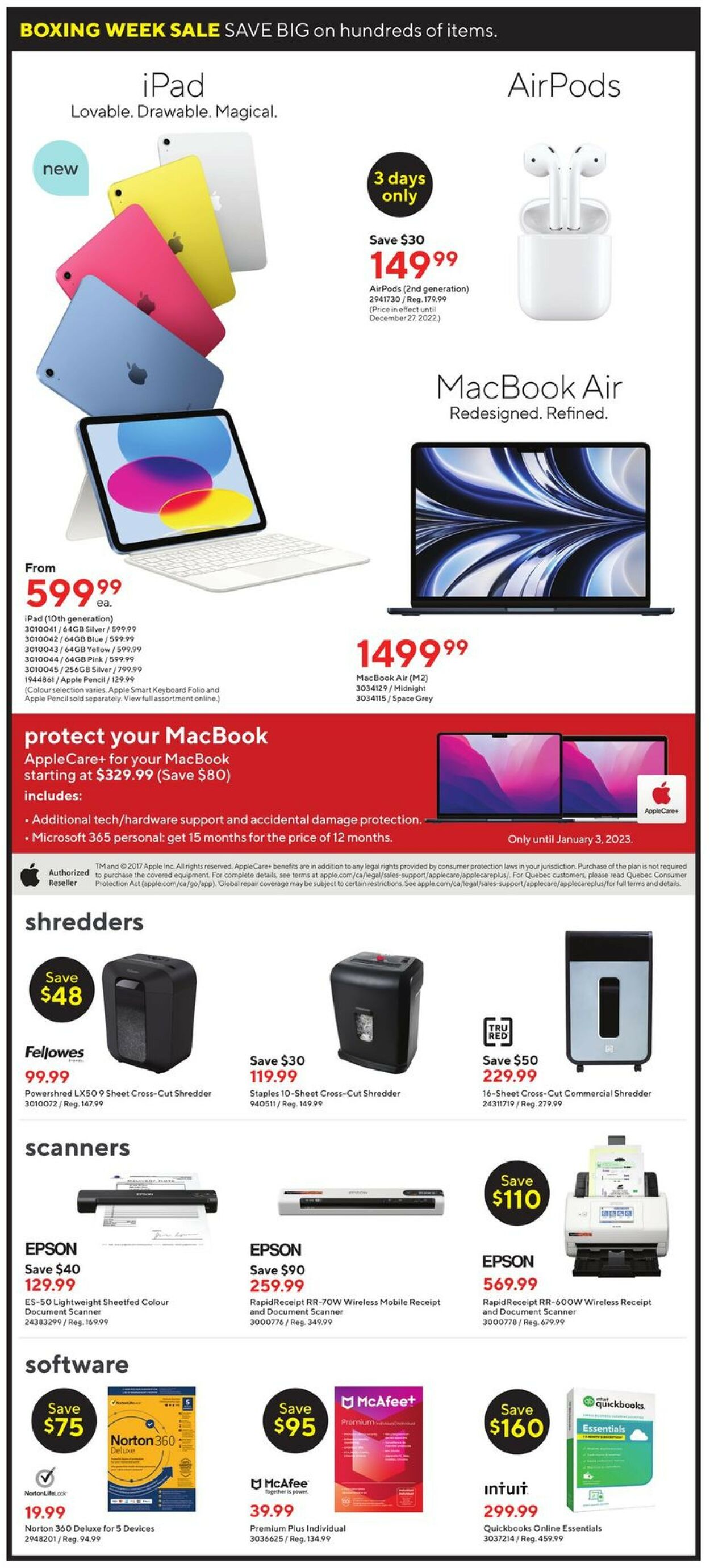 Staples Flyer - 12/25-01/01/2023 (Page 6)