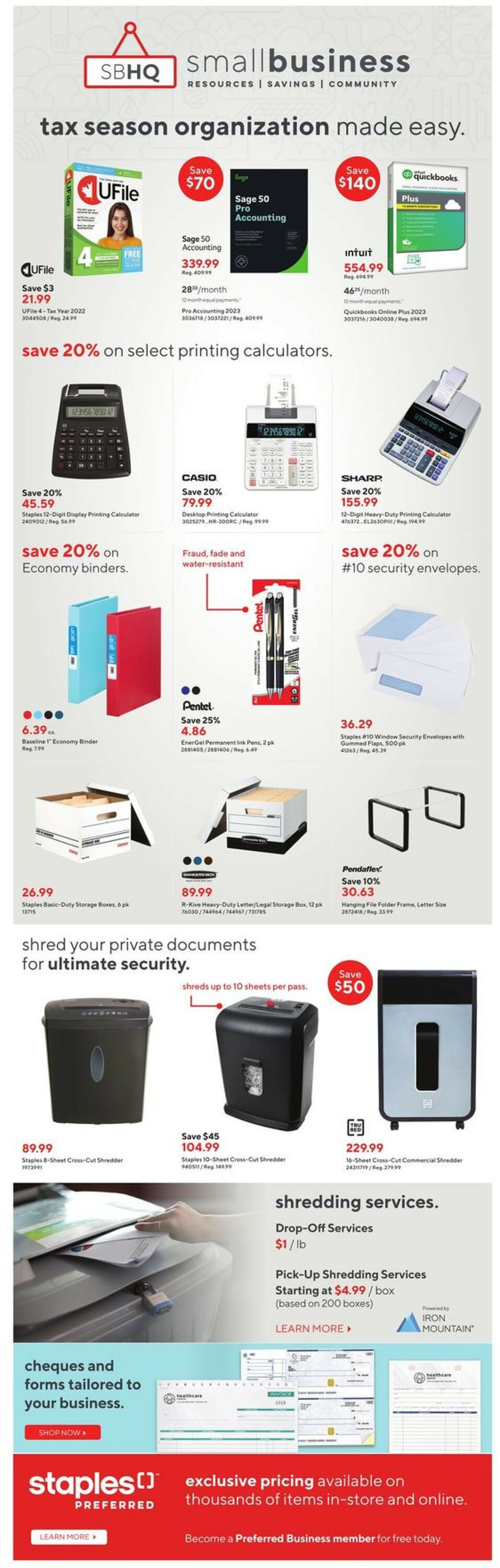 Staples Flyer - 02/22-02/28/2023 (Page 10)
