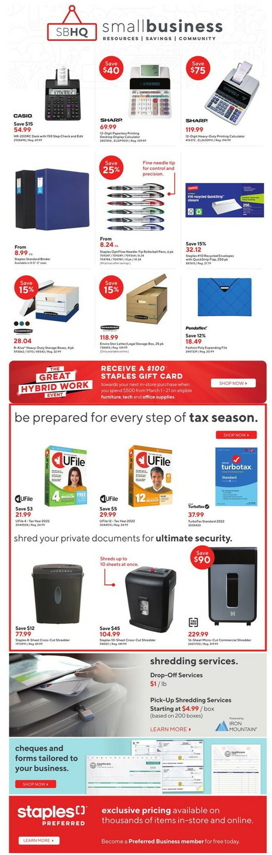 Staples Flyer - 03/01-03/07/2023 (Page 5)
