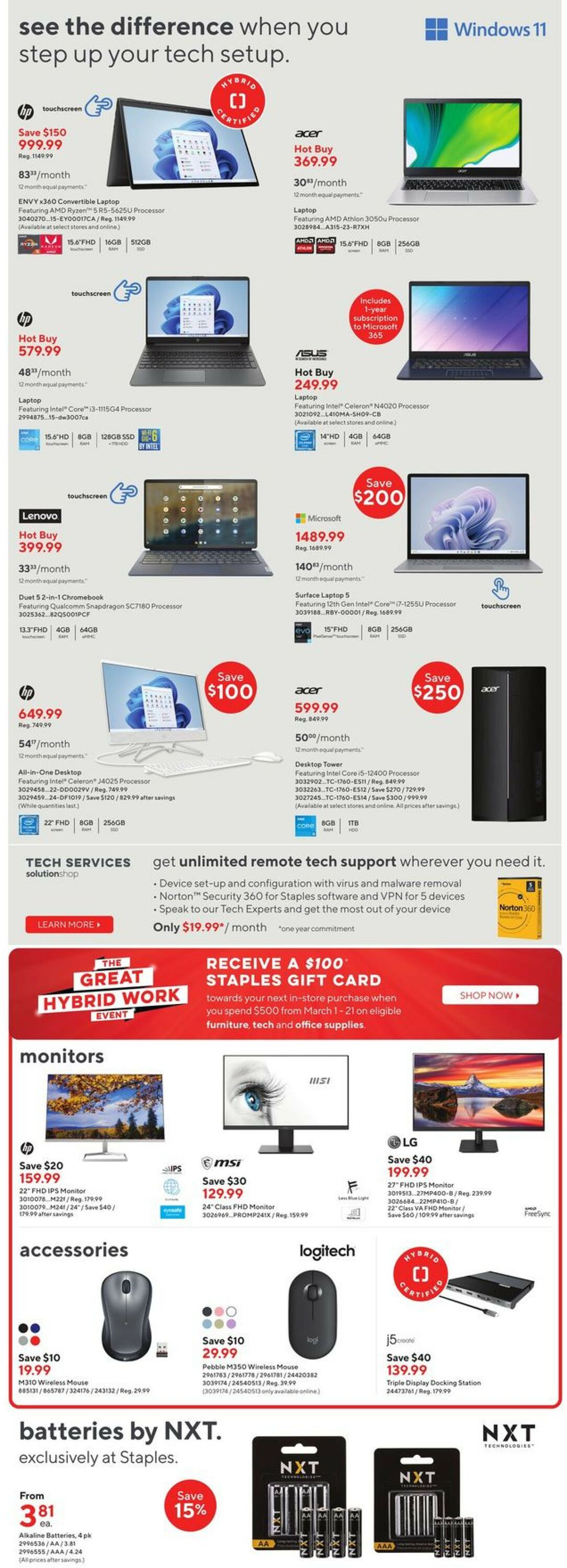 Staples Flyer - 03/08-03/14/2023 (Page 5)