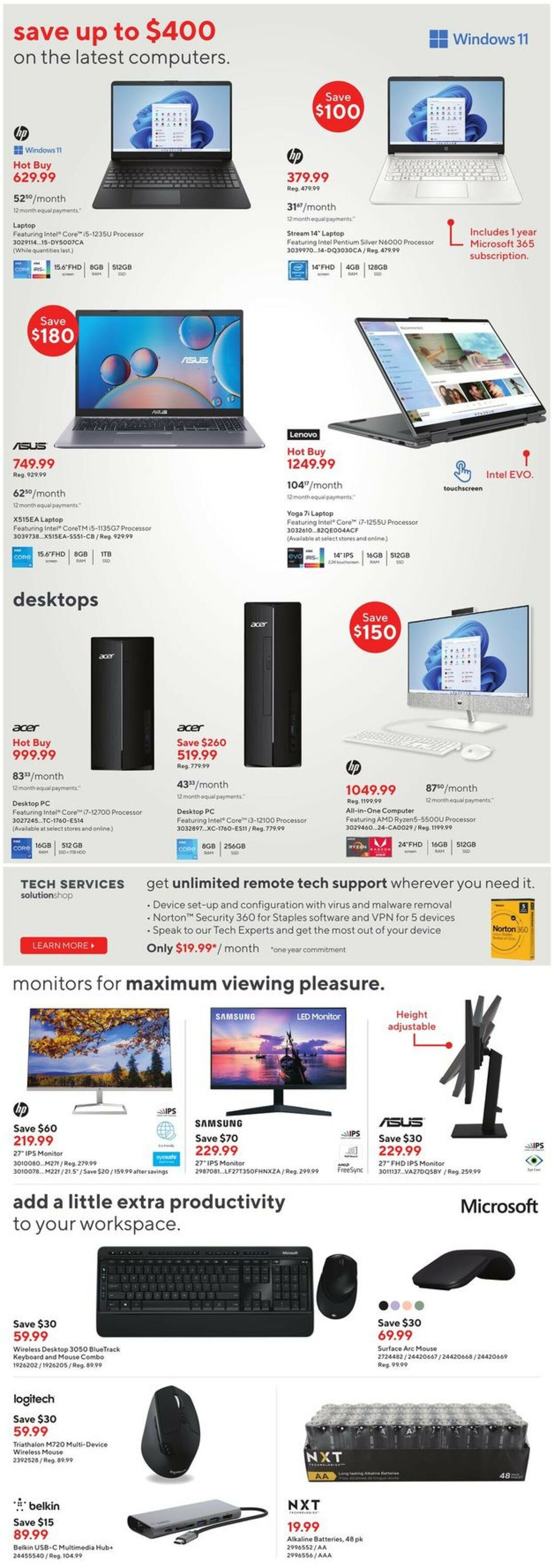 Staples Flyer - 03/29-04/04/2023 (Page 6)