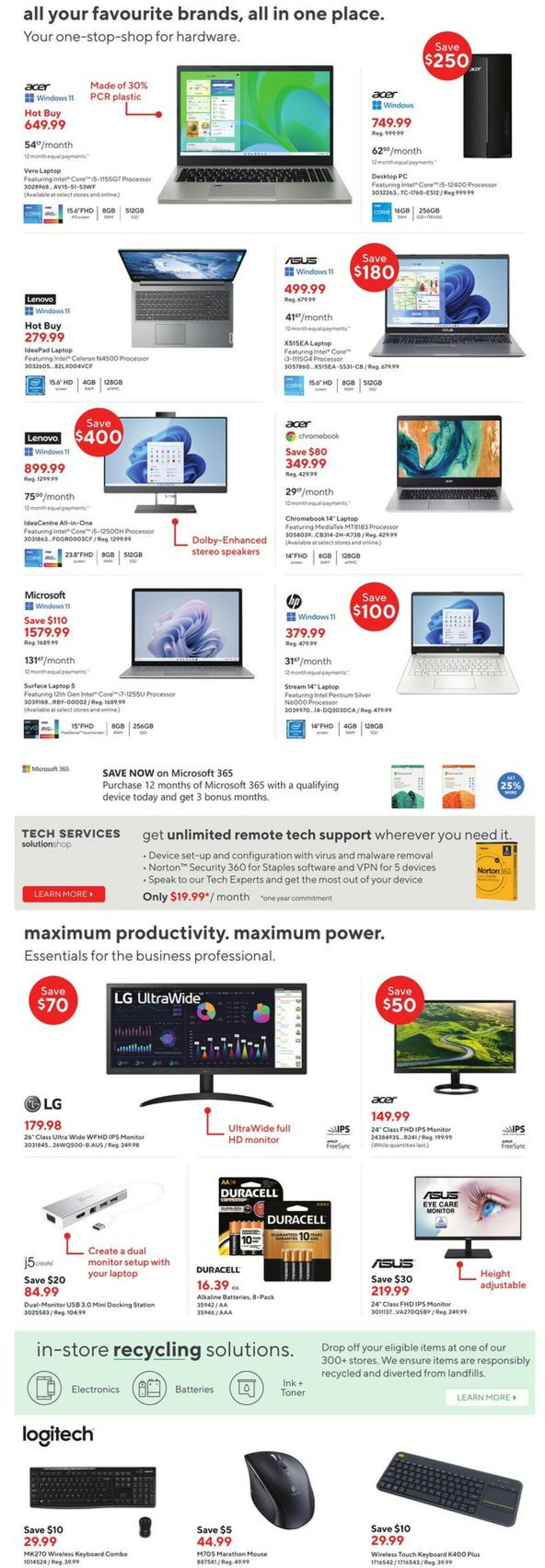 Staples Flyer - 04/19-04/25/2023 (Page 7)
