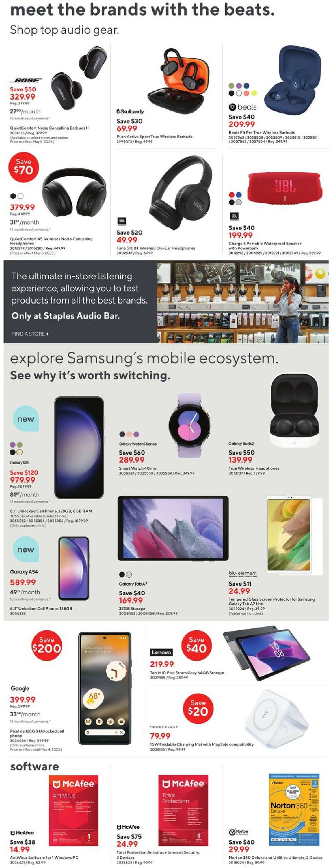 Staples Flyer - 05/03-05/09/2023 (Page 7)