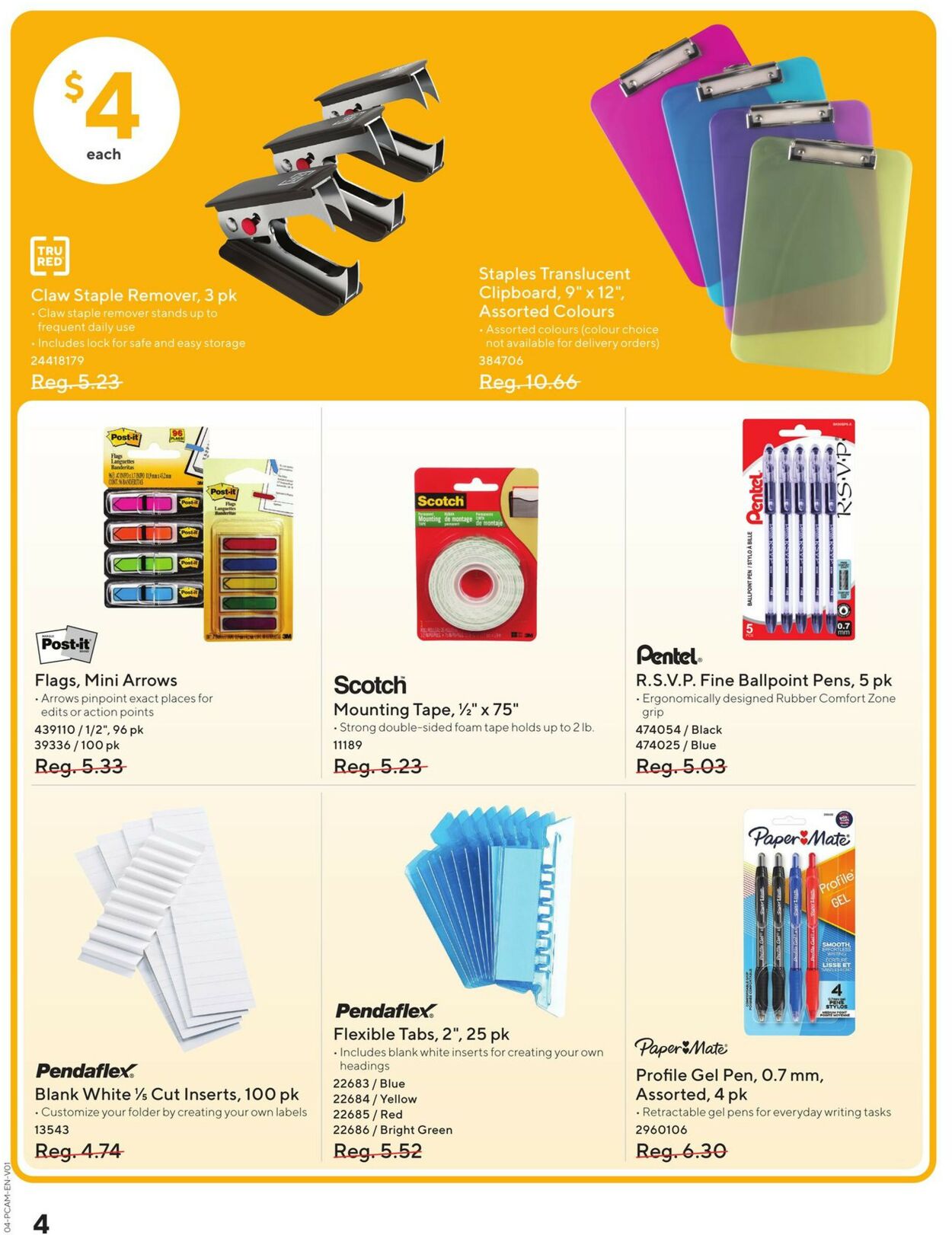Staples Flyer - 05/10-05/23/2023 (Page 4)