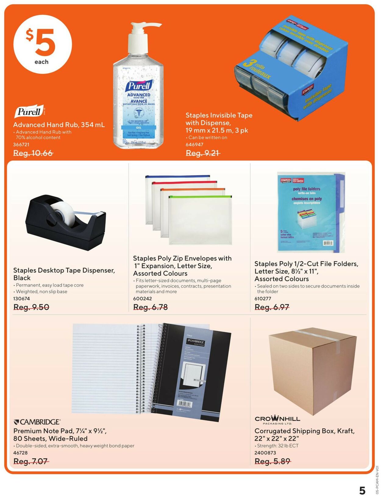 Staples Flyer - 05/10-05/23/2023 (Page 5)