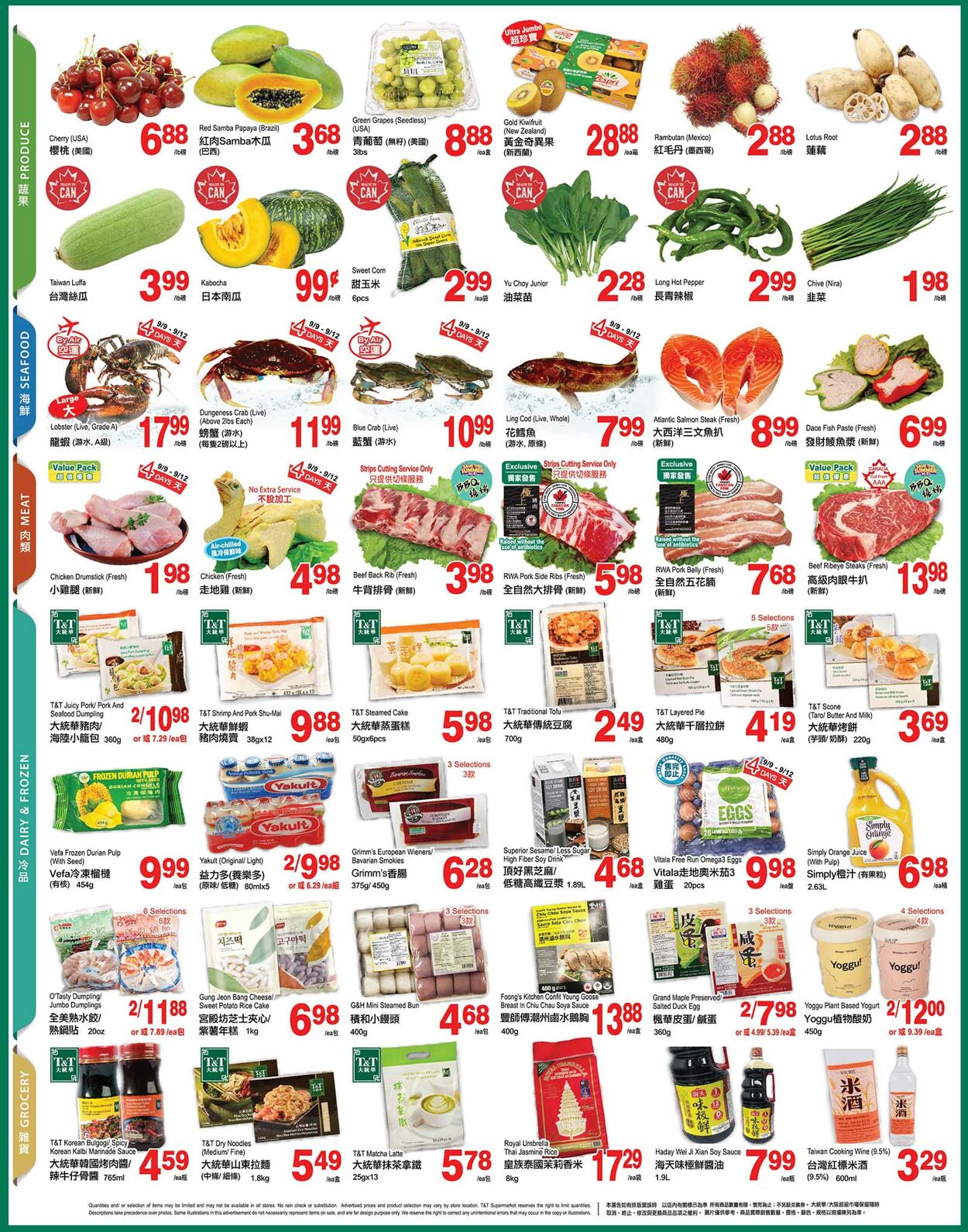 T&T Supermarket - British Columbia Flyer - 09/09-09/15/2022 (Page 2)