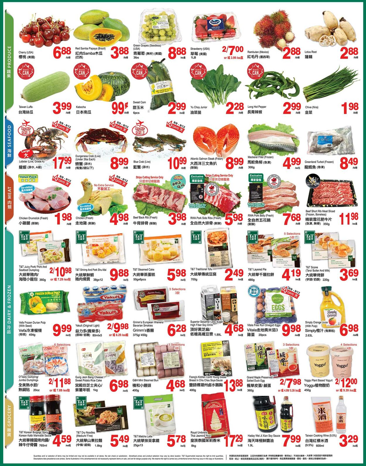T&T Supermarket - Alberta Flyer - 09/09-09/15/2022 (Page 2)