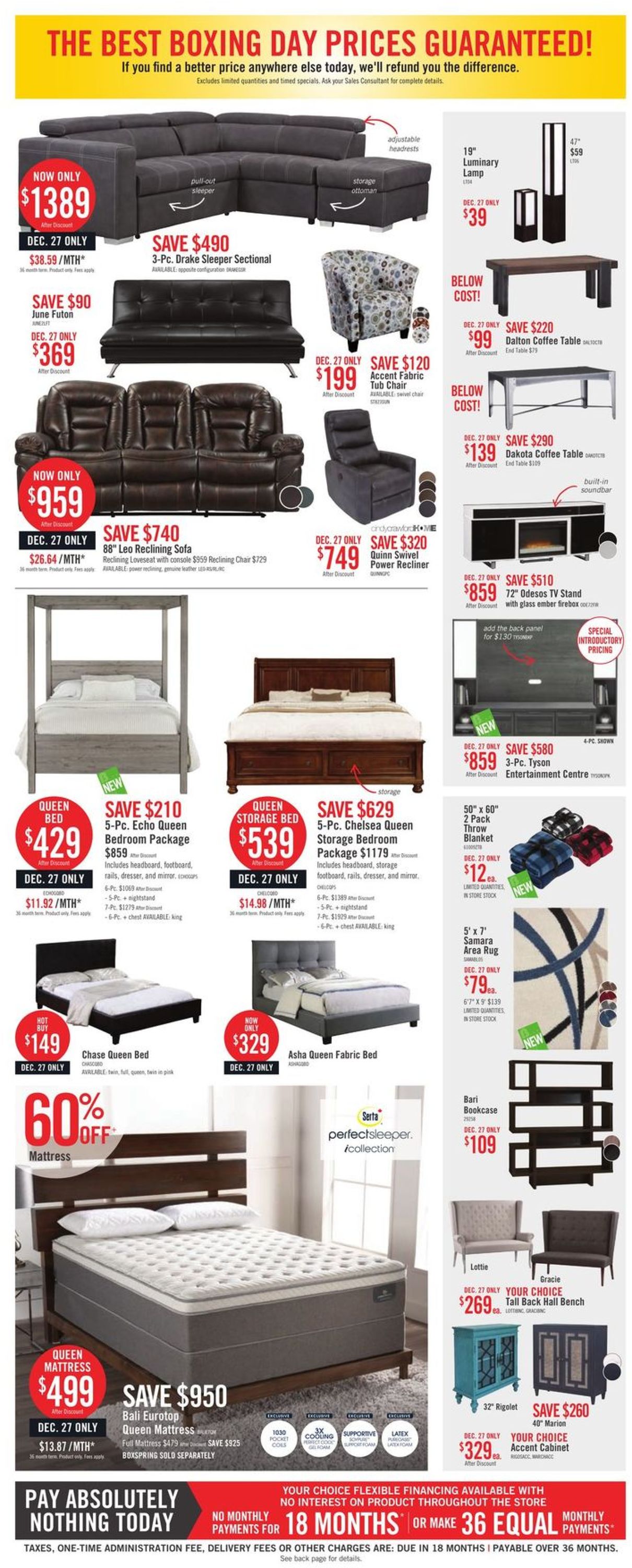 The Brick - Holiday Savings 2019 Flyer - 12/25-01/02/2020 (Page 3)