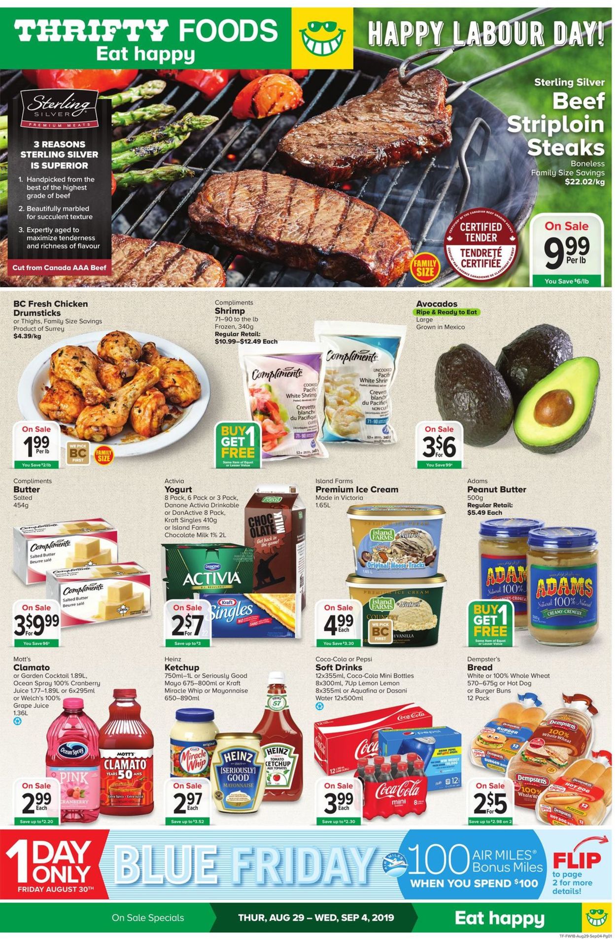 Thrifty Foods Flyer - 08/29-09/04/2019