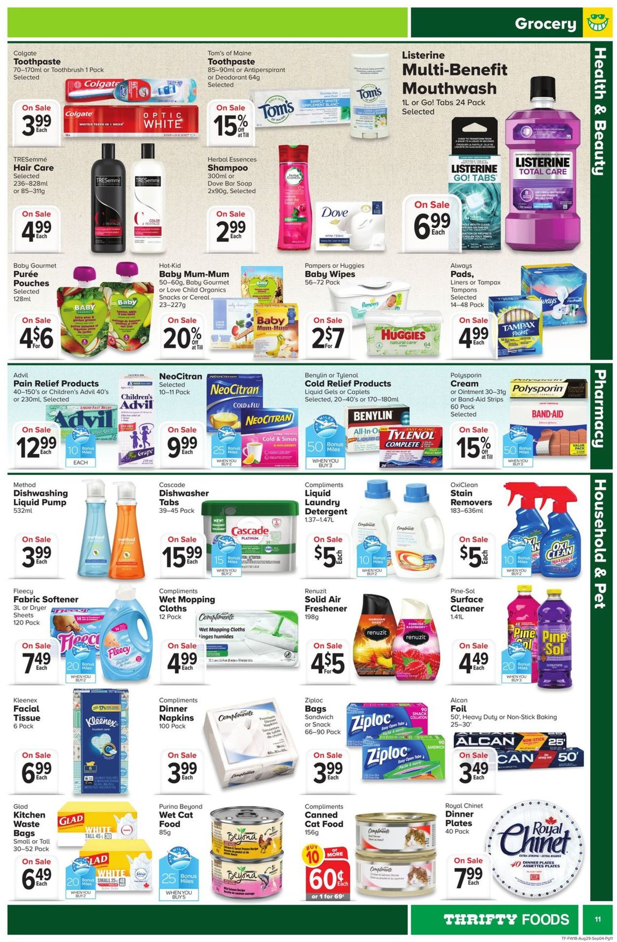 Thrifty Foods Flyer - 08/29-09/04/2019 (Page 11)