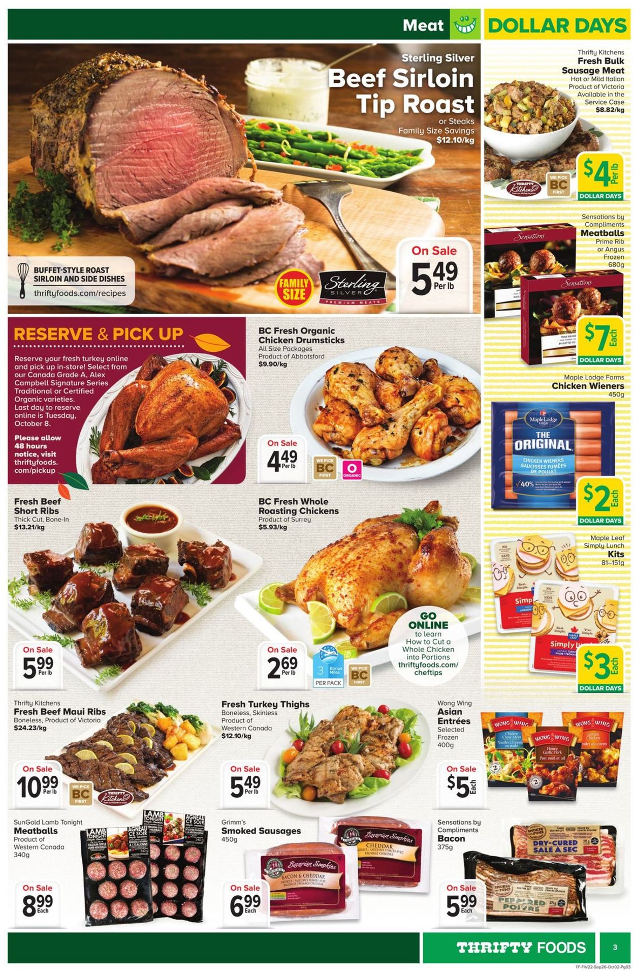 Thrifty Foods Flyer - 09/26-10/02/2019 (Page 3)