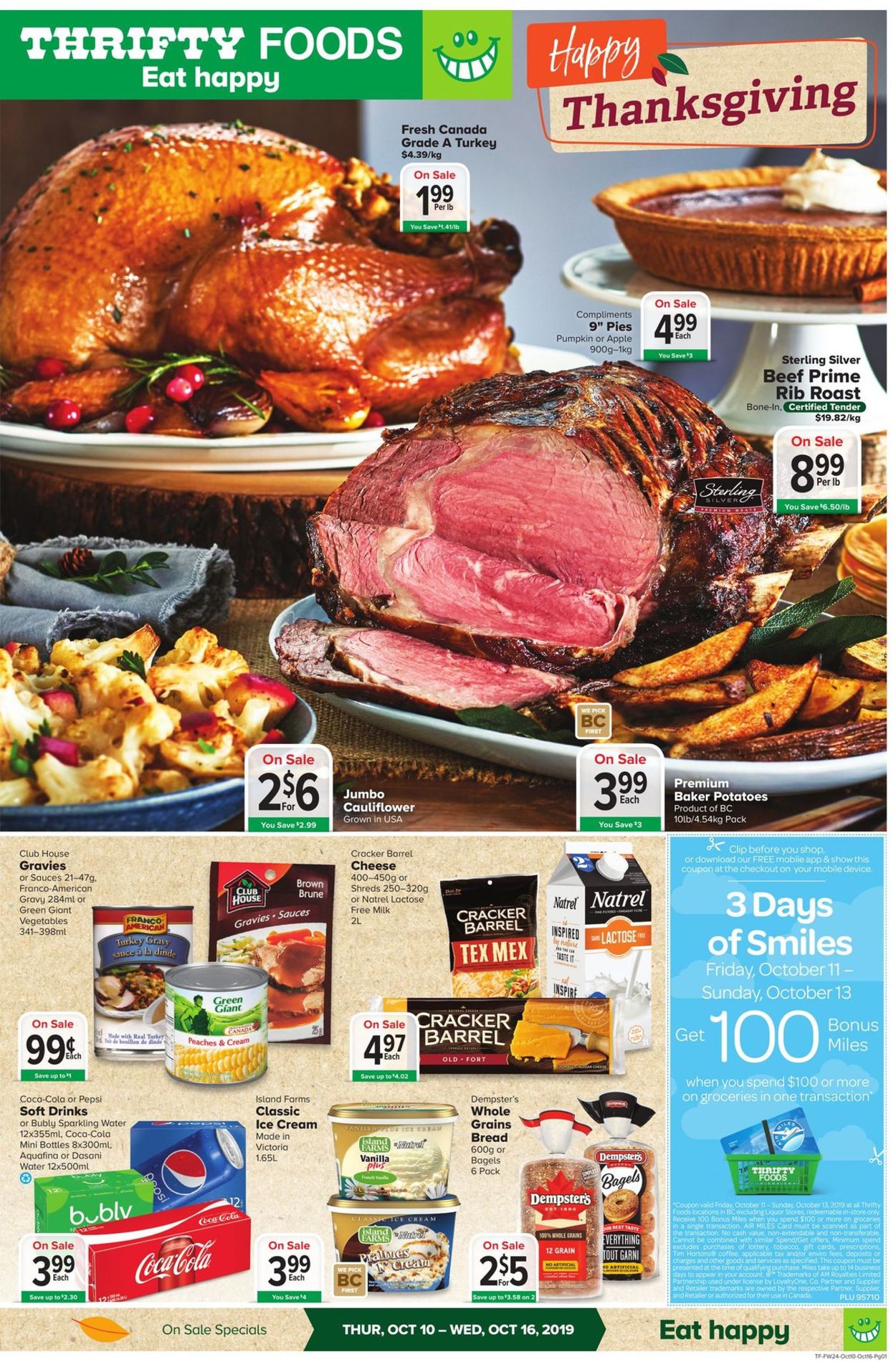 Thrifty Foods Flyer - 10/10-10/16/2019