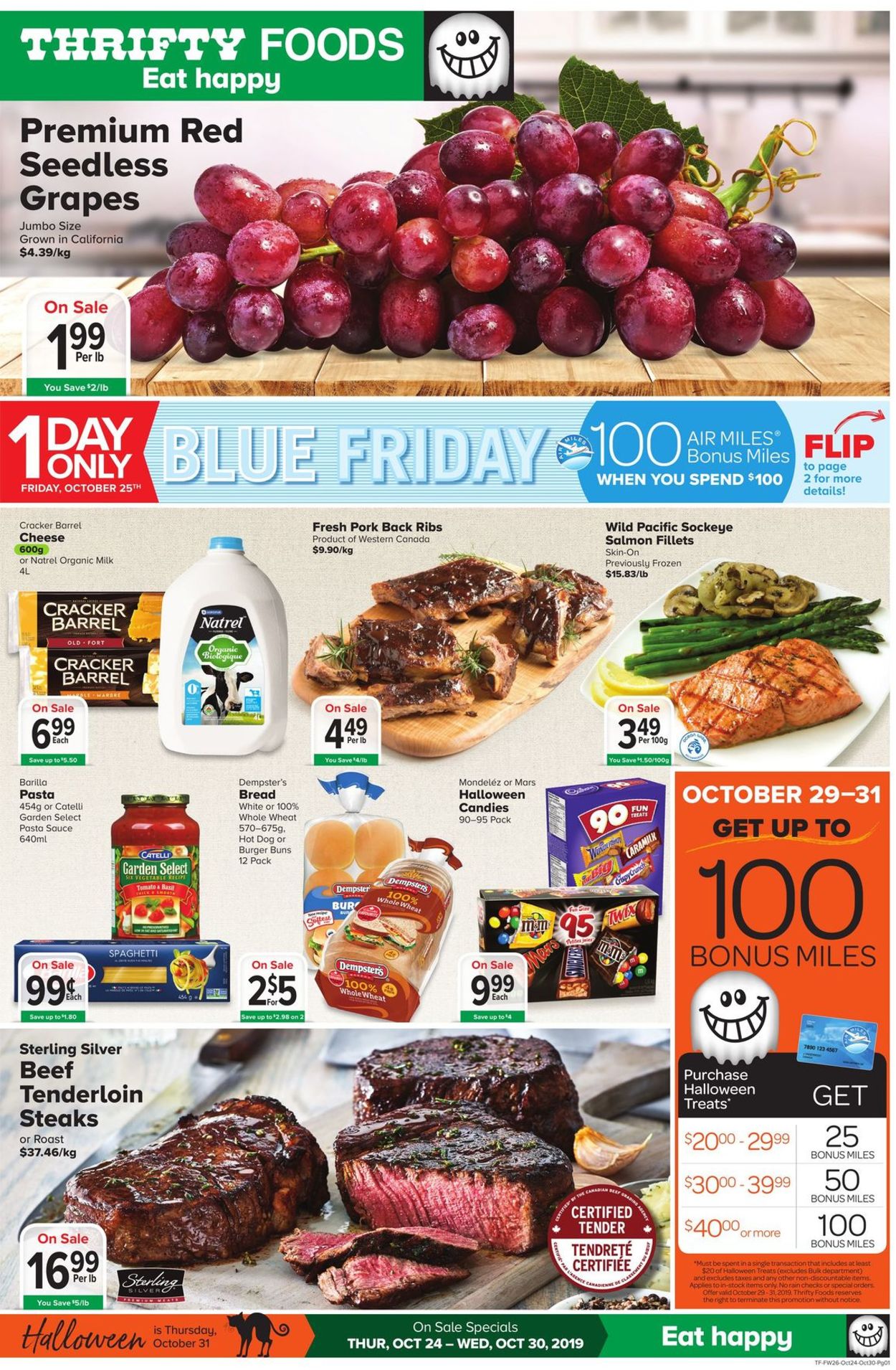 Thrifty Foods Flyer - 10/24-10/30/2019