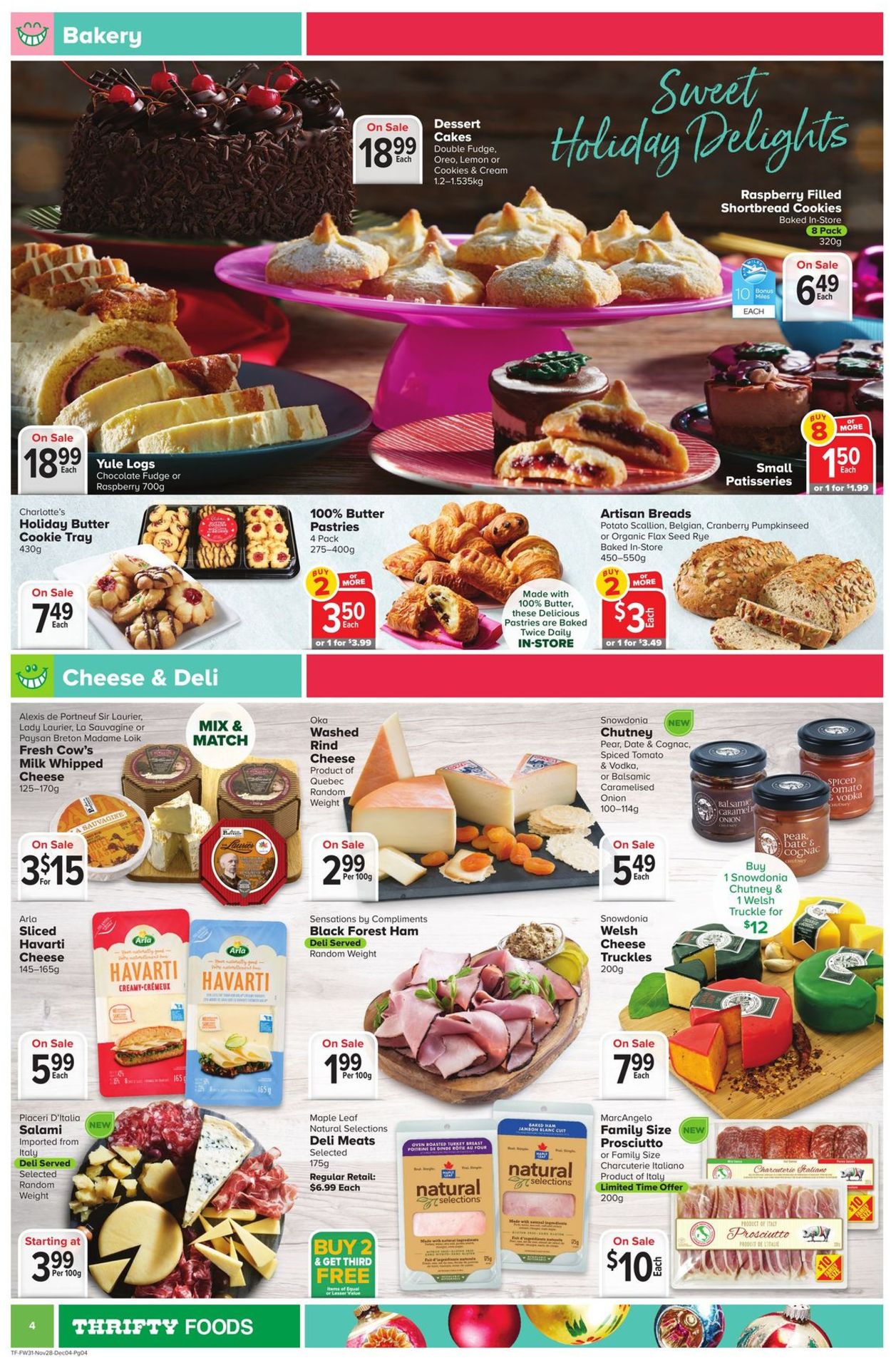 Thrifty Foods Flyer - 11/28-12/04/2019 (Page 4)