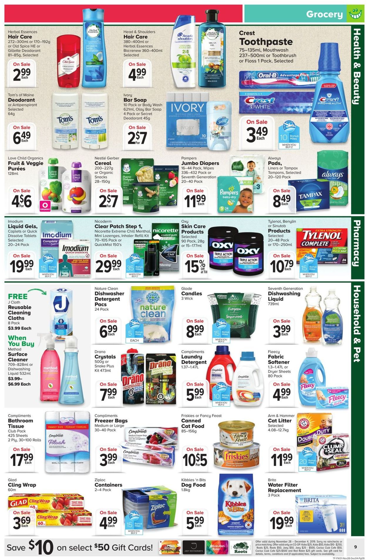 Thrifty Foods HOLIDAY FLYER 2019 Flyer - 11/28-12/04/2019 (Page 9)