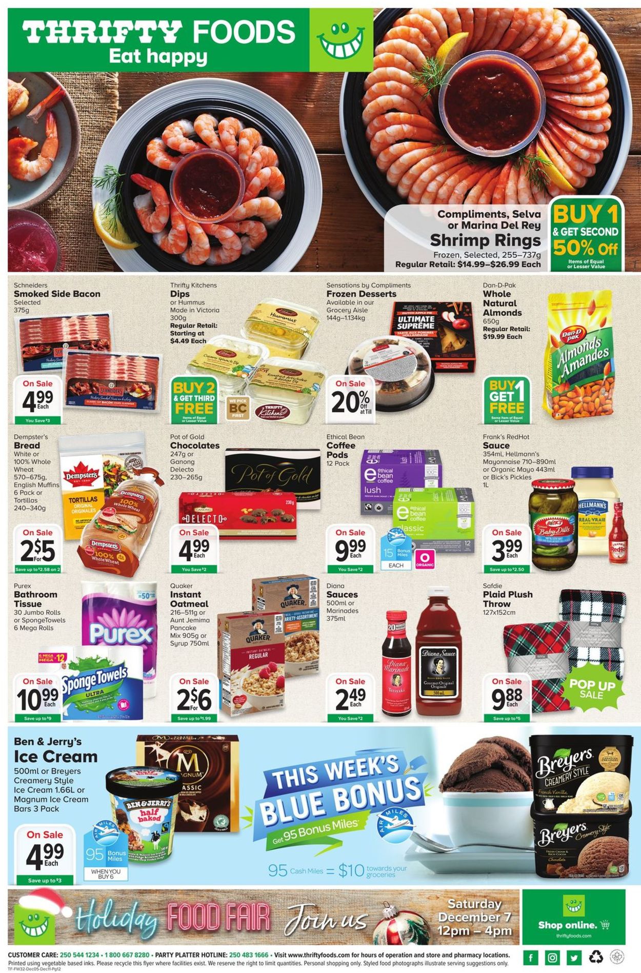 Thrifty Foods HOLIDAY FLYER 2019 Flyer - 12/05-12/11/2019 (Page 12)