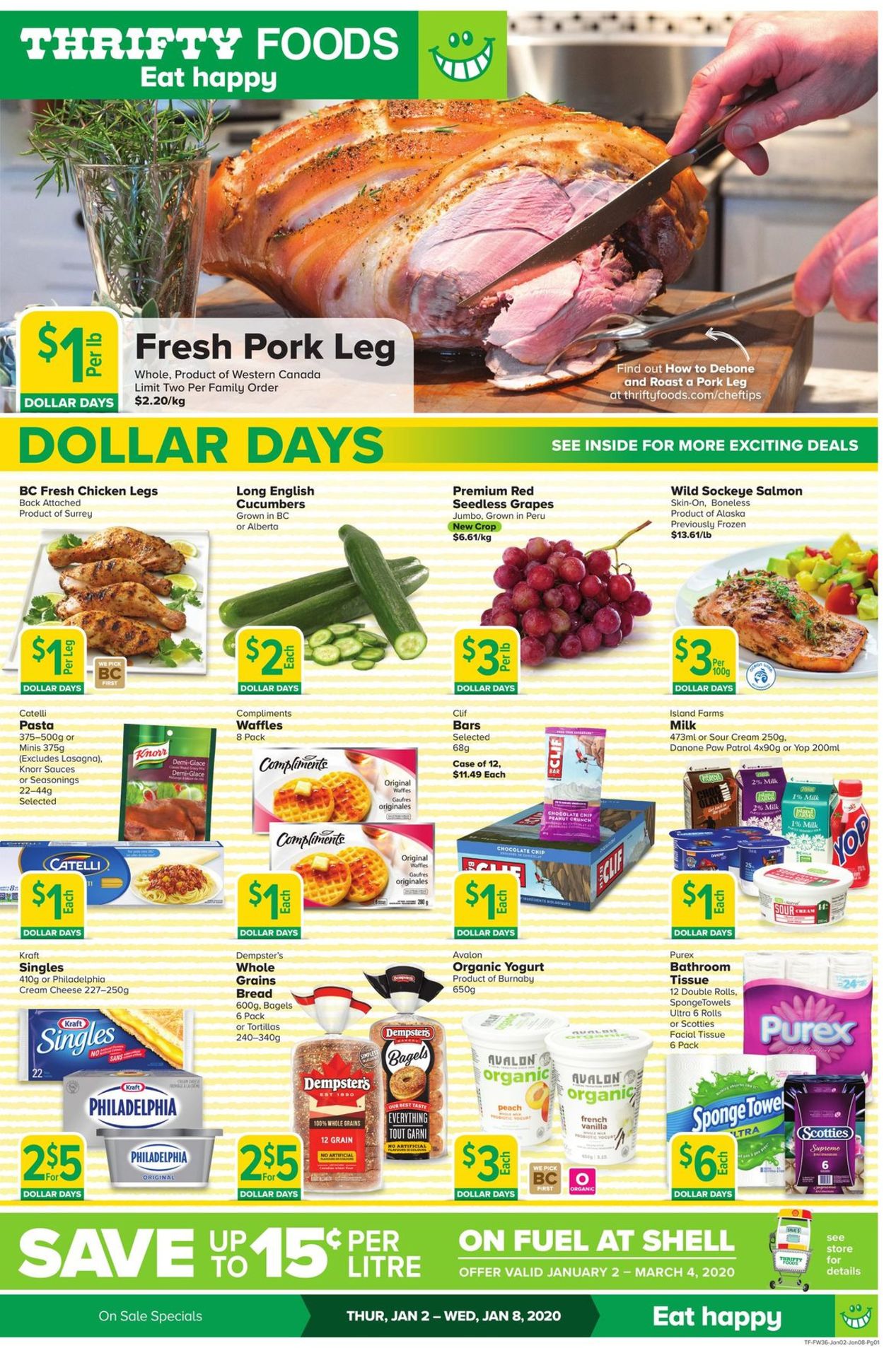 Thrifty Foods Flyer - 01/02-01/08/2020