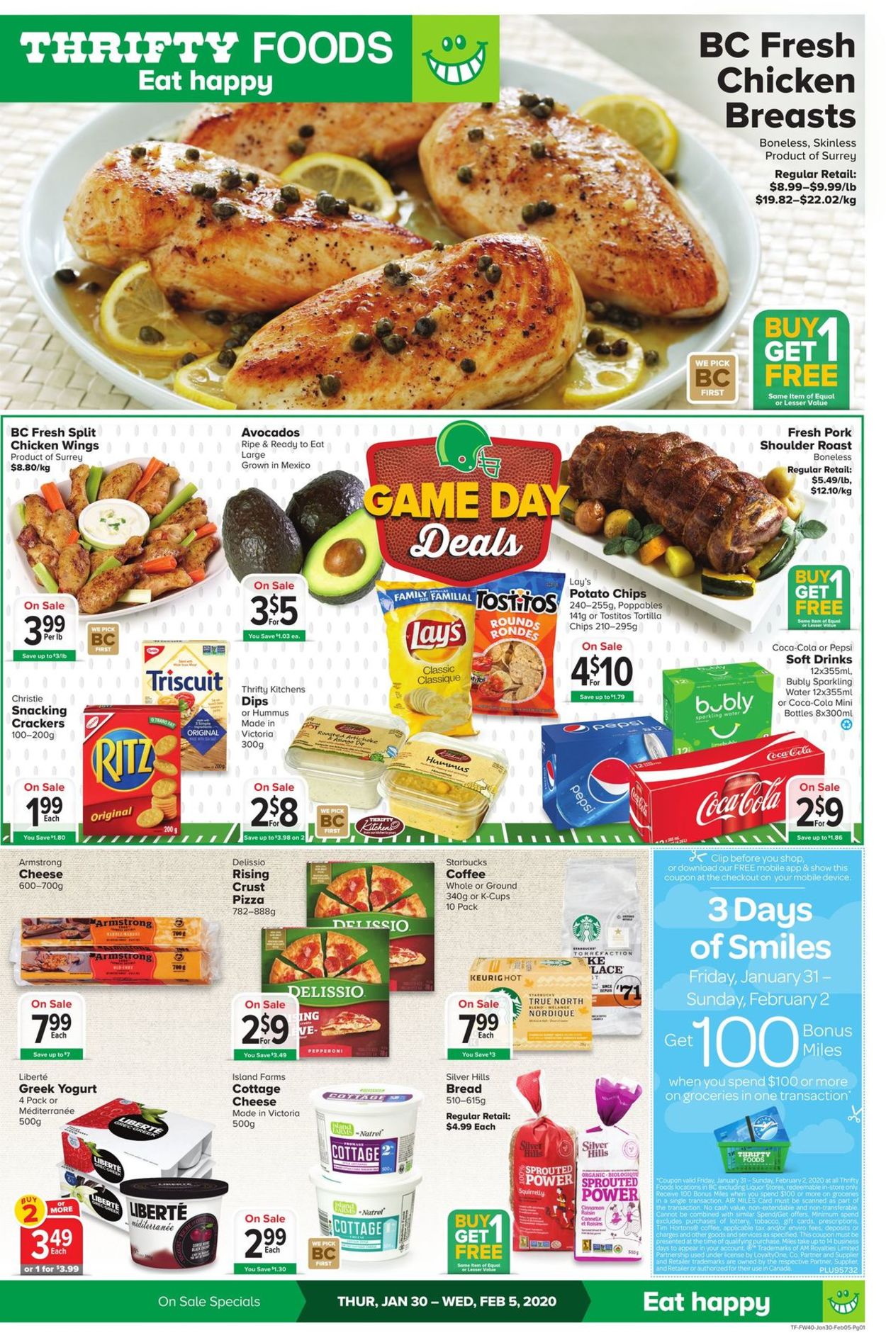 Thrifty Foods Flyer - 01/30-02/05/2020