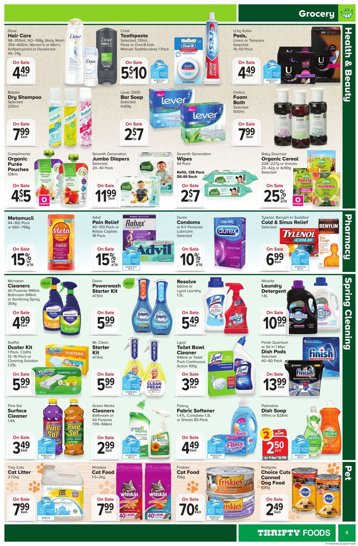 Thrifty Foods Flyer - 03/26-04/01/2020 (Page 9)