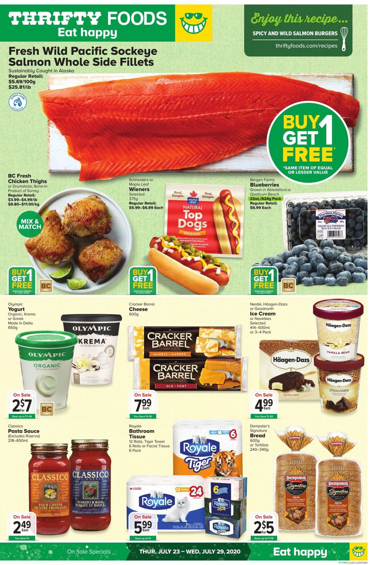 Thrifty Foods Flyer - 07/23-07/29/2020
