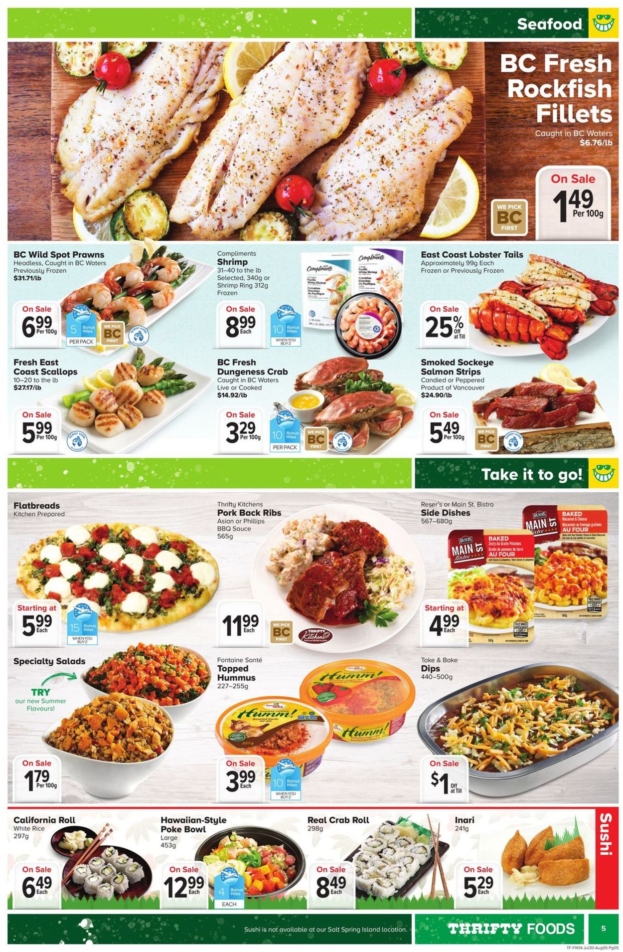 Thrifty Foods Flyer - 07/30-08/05/2020 (Page 5)