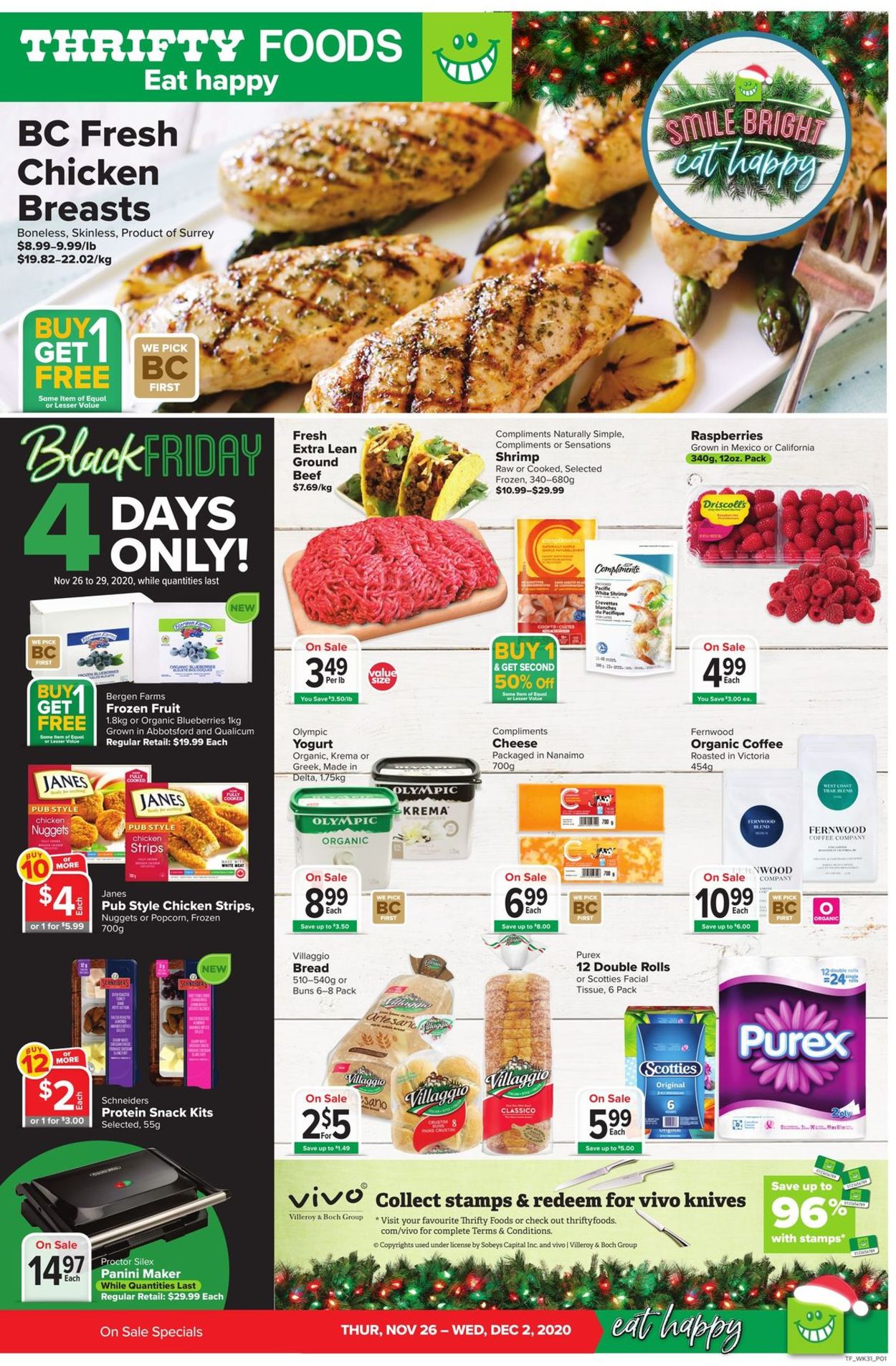 Thrifty Foods - Black Friday 2020 Flyer - 11/26-12/02/2020