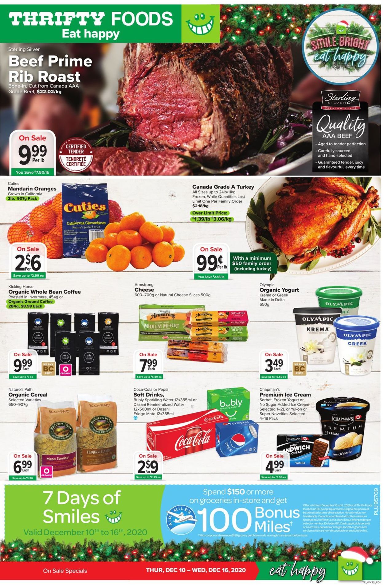 Thrifty Foods - Holiday 2020 Flyer - 12/10-12/16/2020