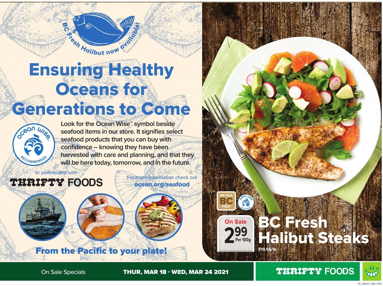 Thrifty Foods Flyer - 03/18-03/24/2021
