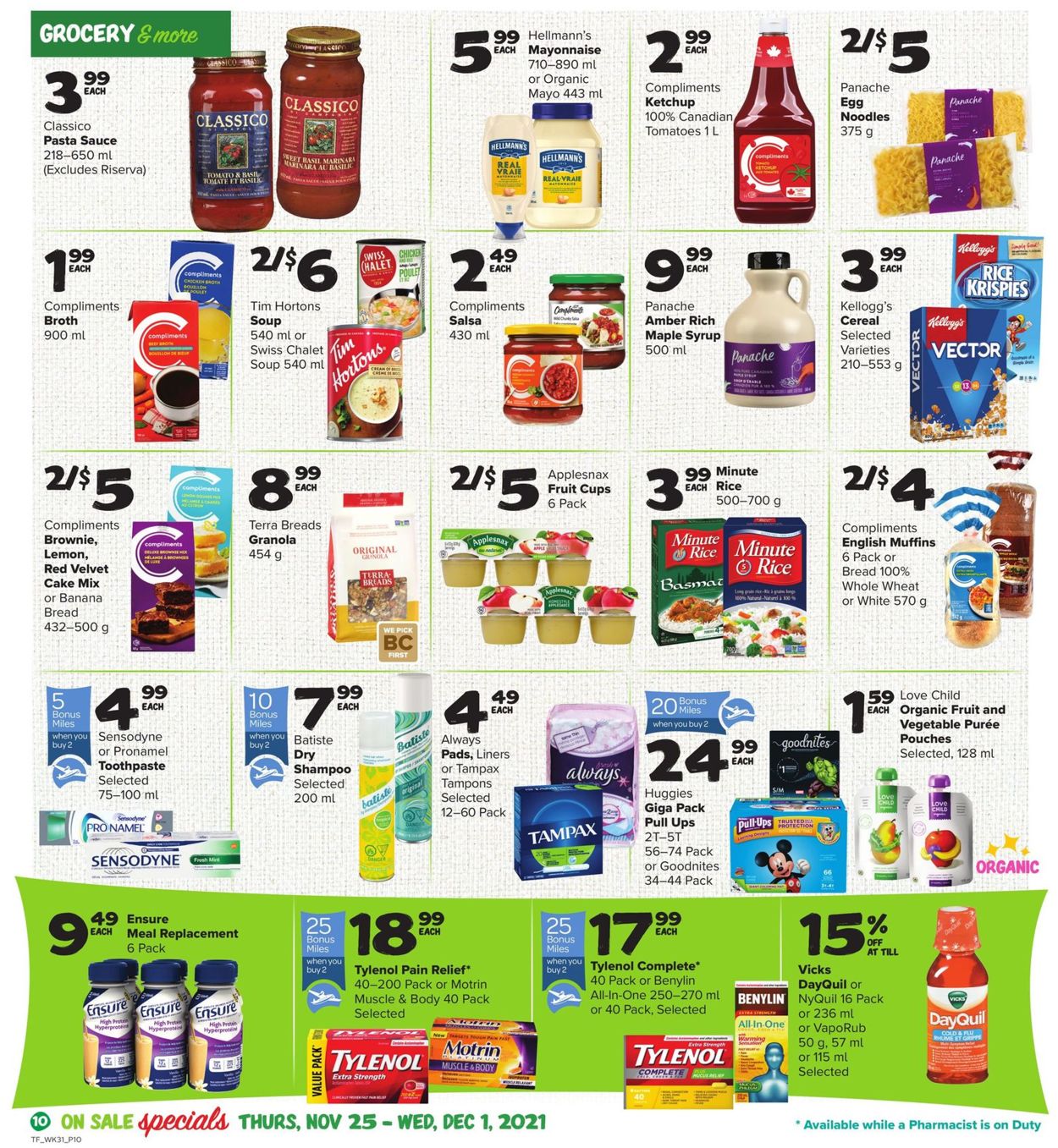 Thrifty Foods BLACK FRIDAY 2021 Flyer - 11/25-12/01/2021 (Page 11)