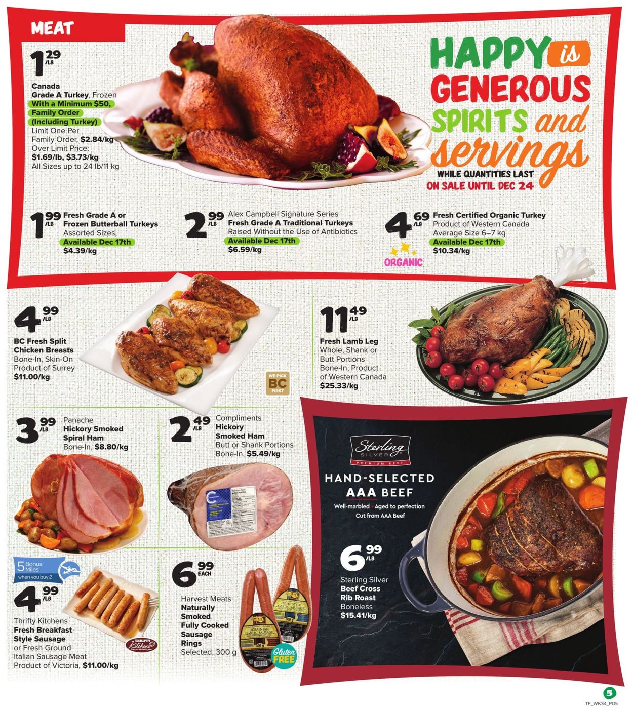 Thrifty Foods HOLIDAYS 2021 Flyer - 12/16-12/22/2021 (Page 6)