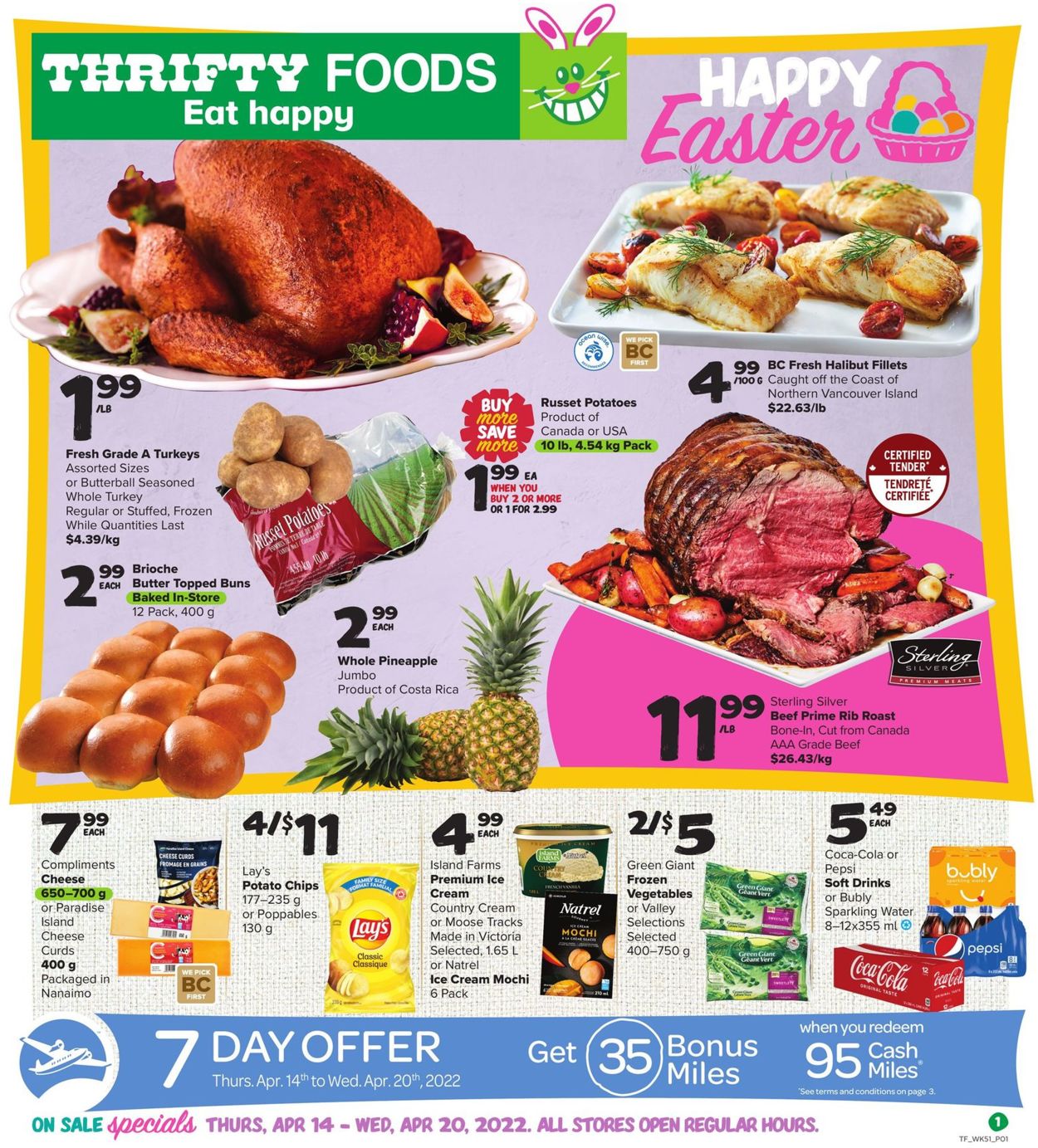 Thrifty Foods Flyer - 04/14-04/20/2022