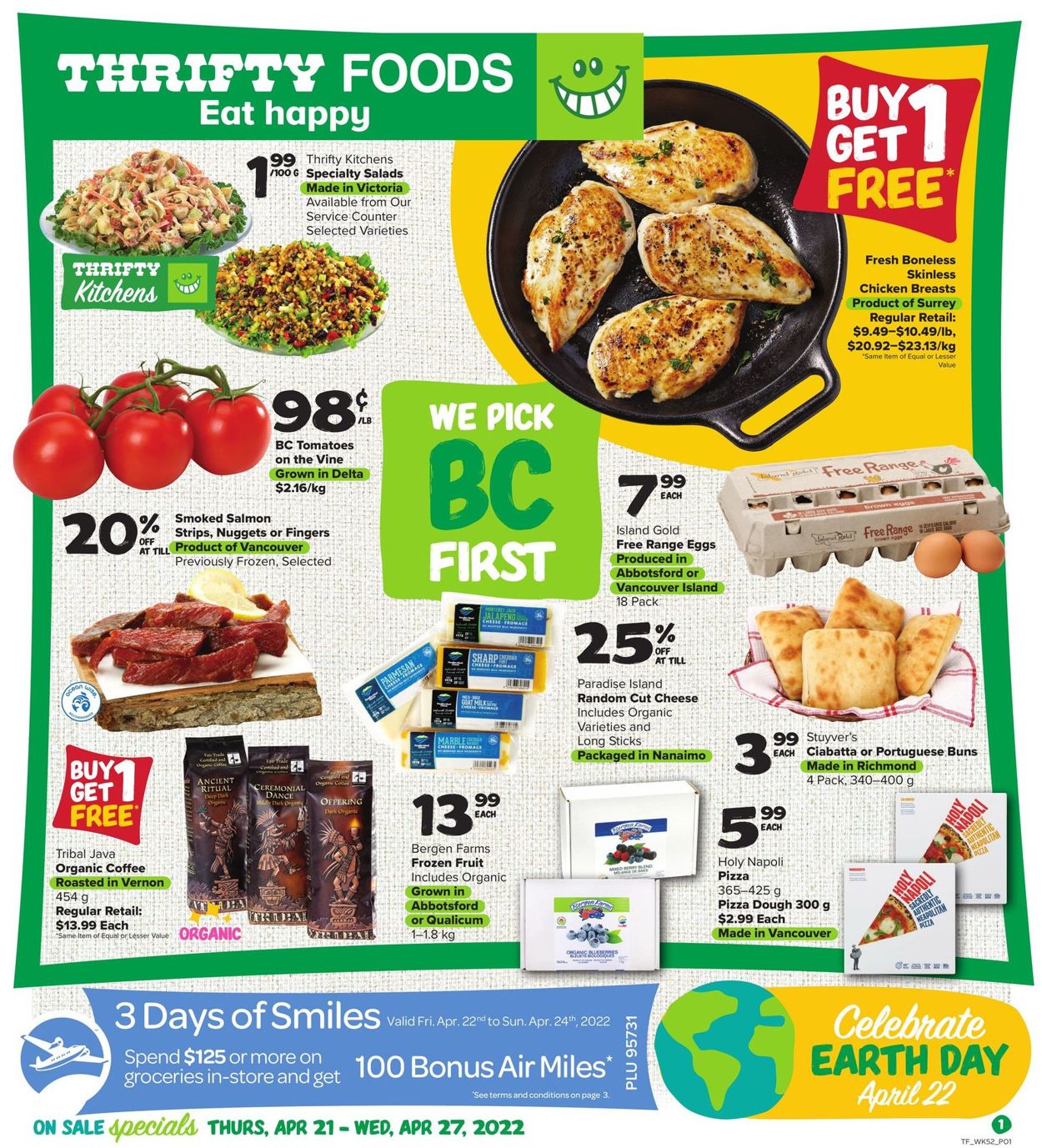 Thrifty Foods Flyer - 04/21-04/27/2022