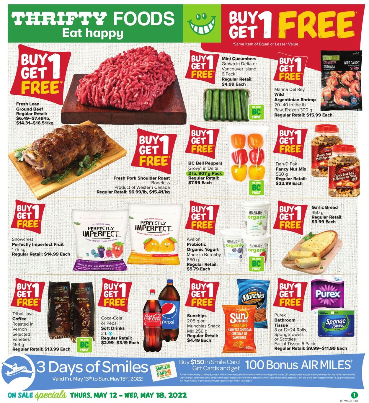 Thrifty Foods Flyer - 05/12-05/18/2022