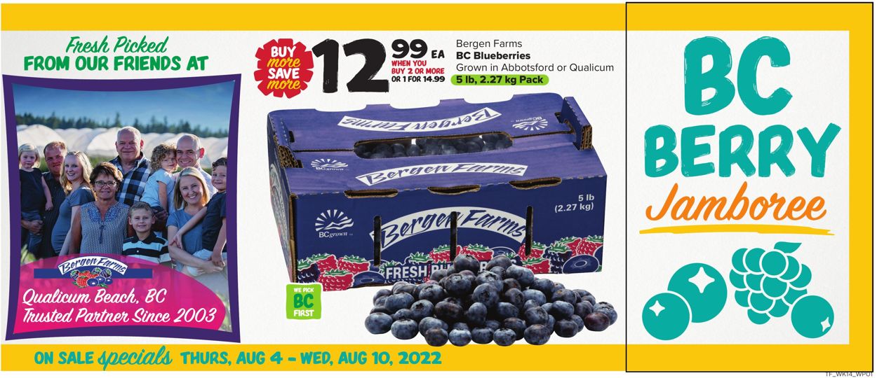 Thrifty Foods Flyer - 08/04-08/10/2022