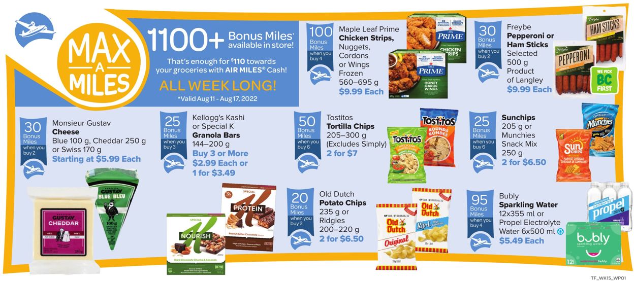 Thrifty Foods Flyer - 08/11-08/17/2022