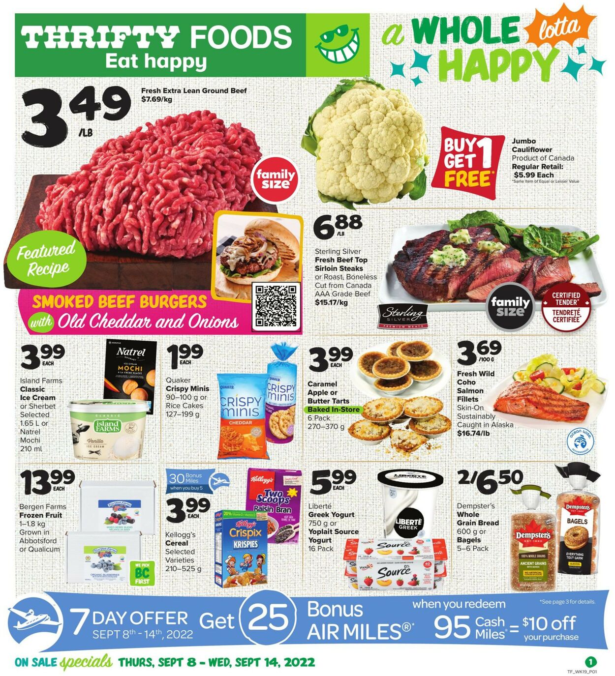 Thrifty Foods Flyer - 09/08-09/14/2022