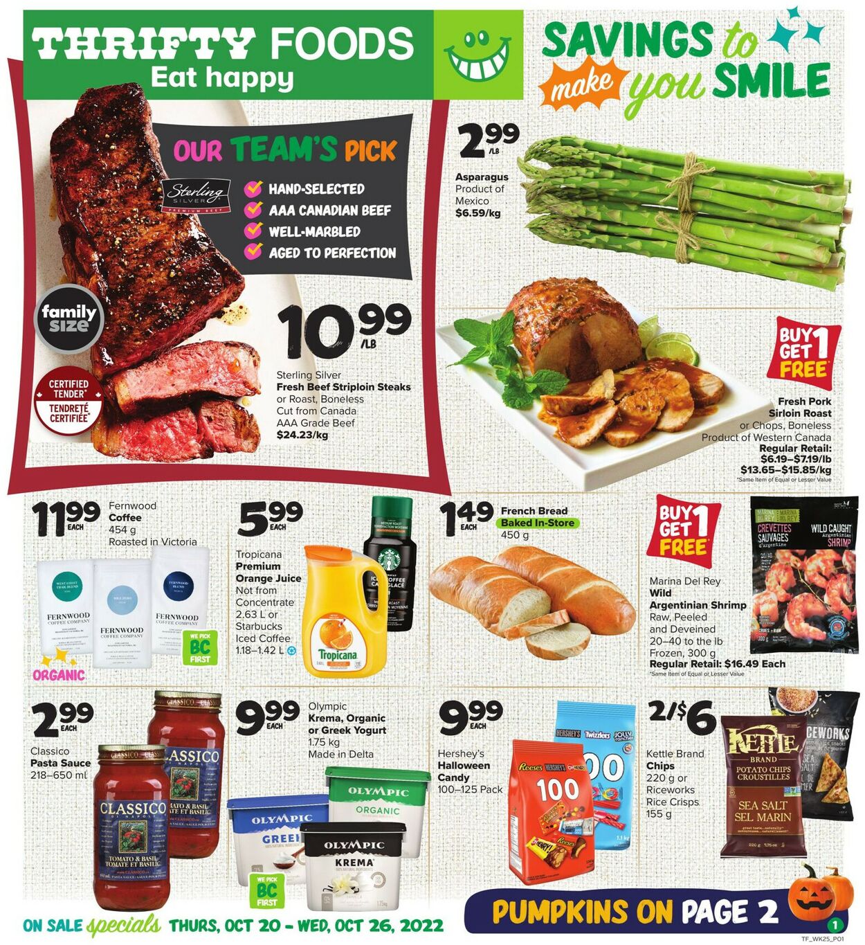 Thrifty Foods Flyer - 10/20-10/26/2022