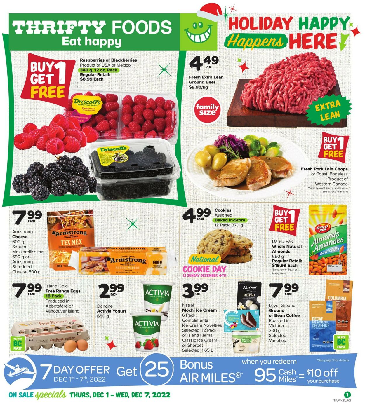Thrifty Foods Flyer - 12/01-12/07/2022