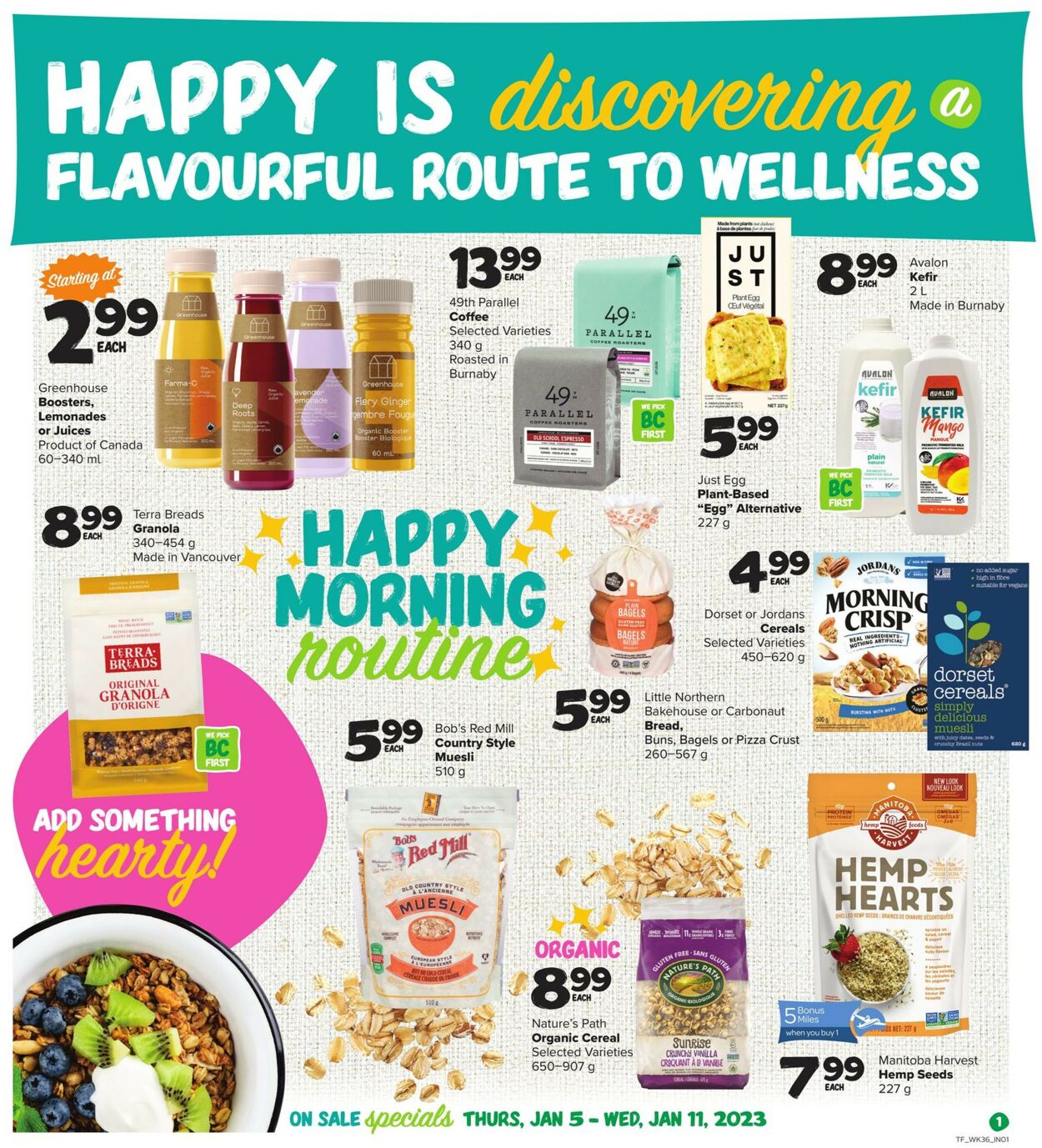 Thrifty Foods Flyer - 01/05-01/11/2023