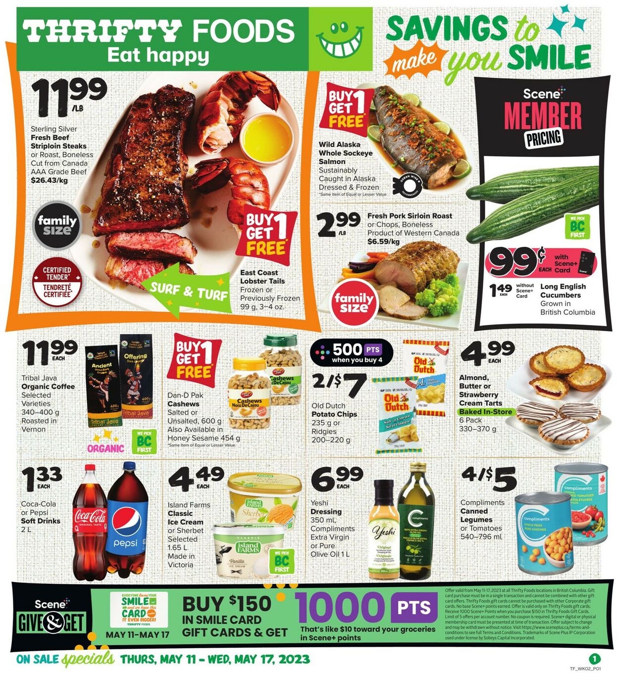 Thrifty Foods Flyer - 05/11-05/17/2023