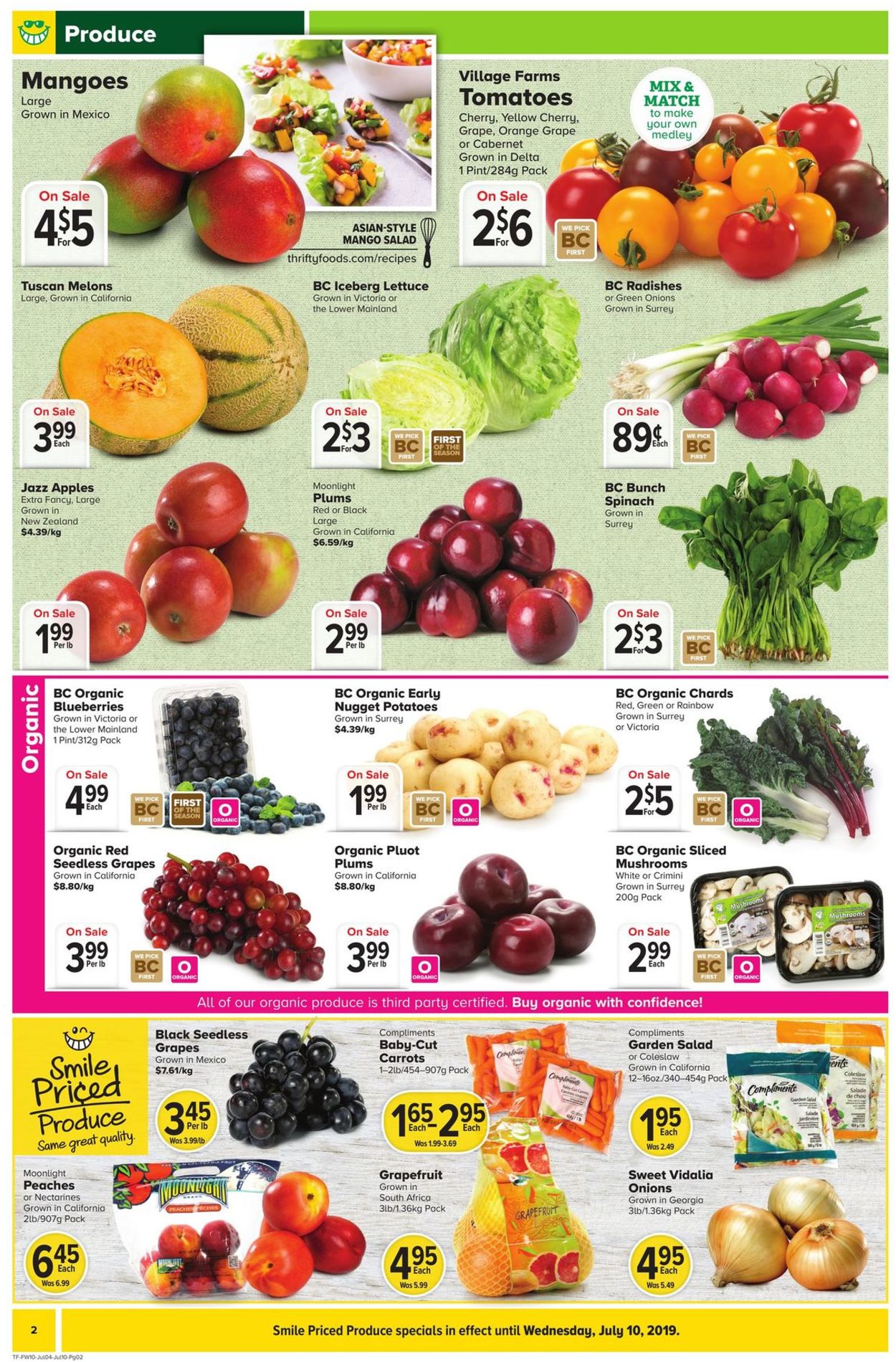Thrifty Foods Flyer - 07/04-07/10/2019 (Page 2)