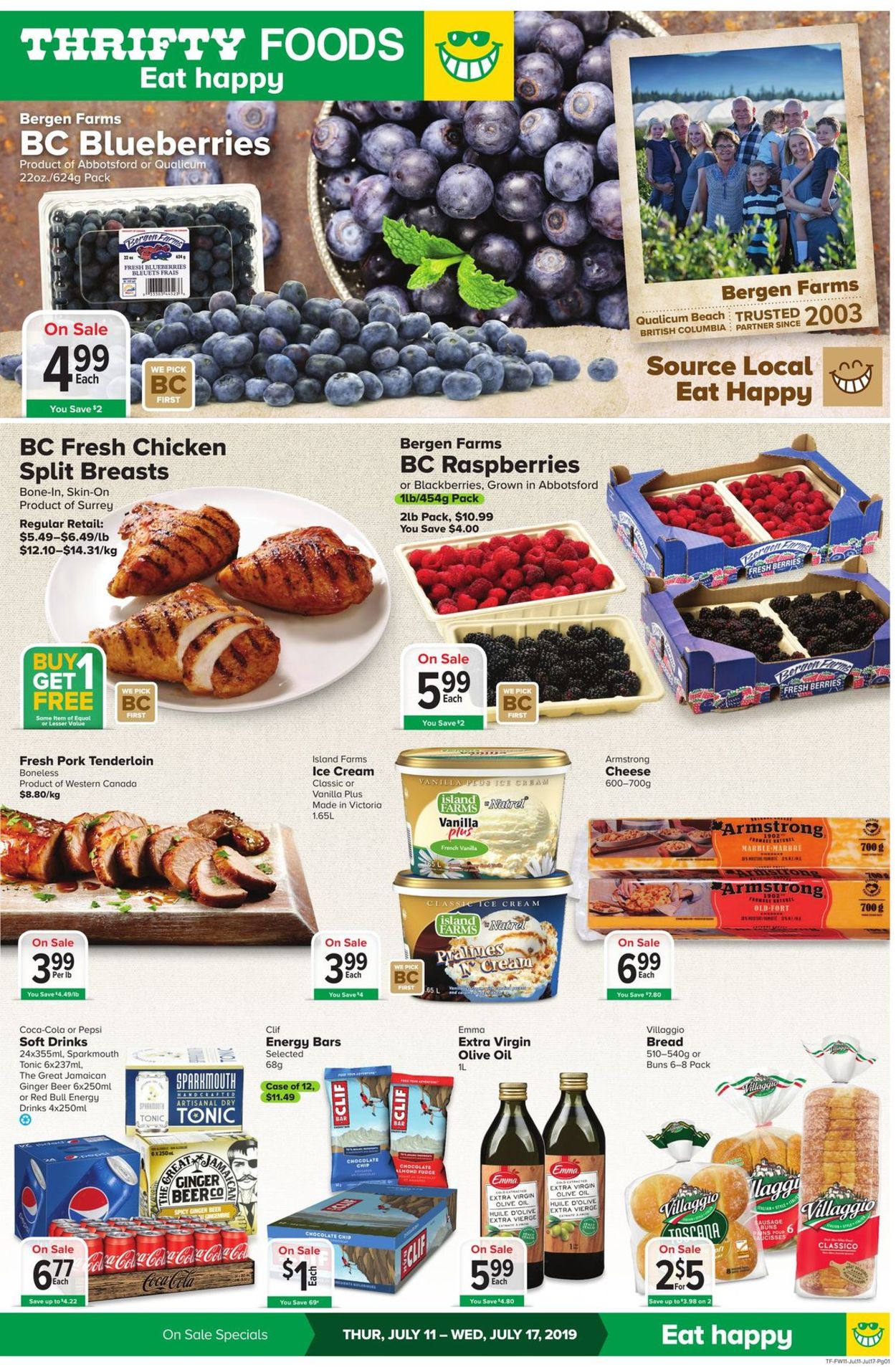 Thrifty Foods Flyer - 07/11-07/17/2019