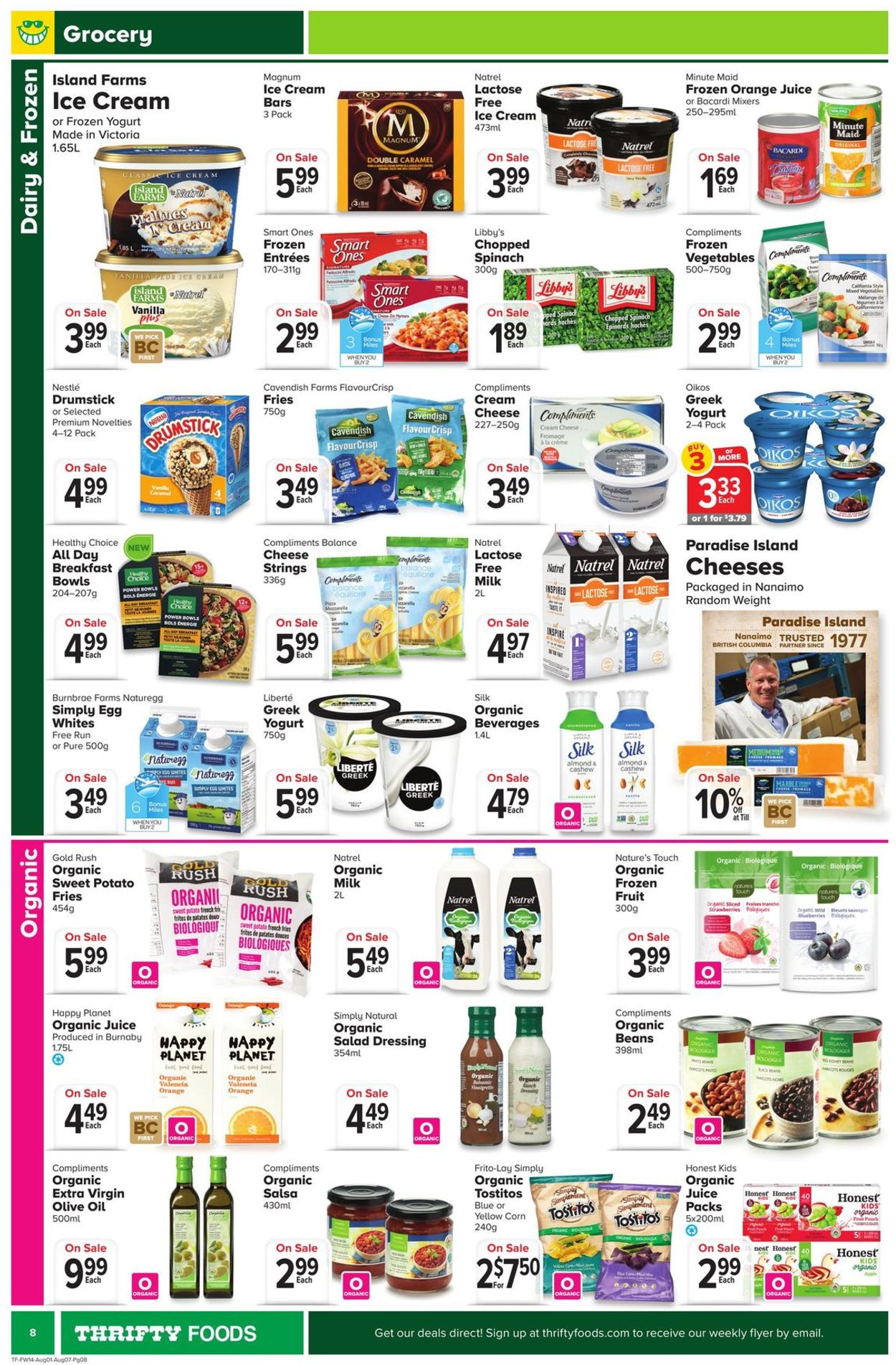 Thrifty Foods Flyer - 08/01-08/07/2019 (Page 8)