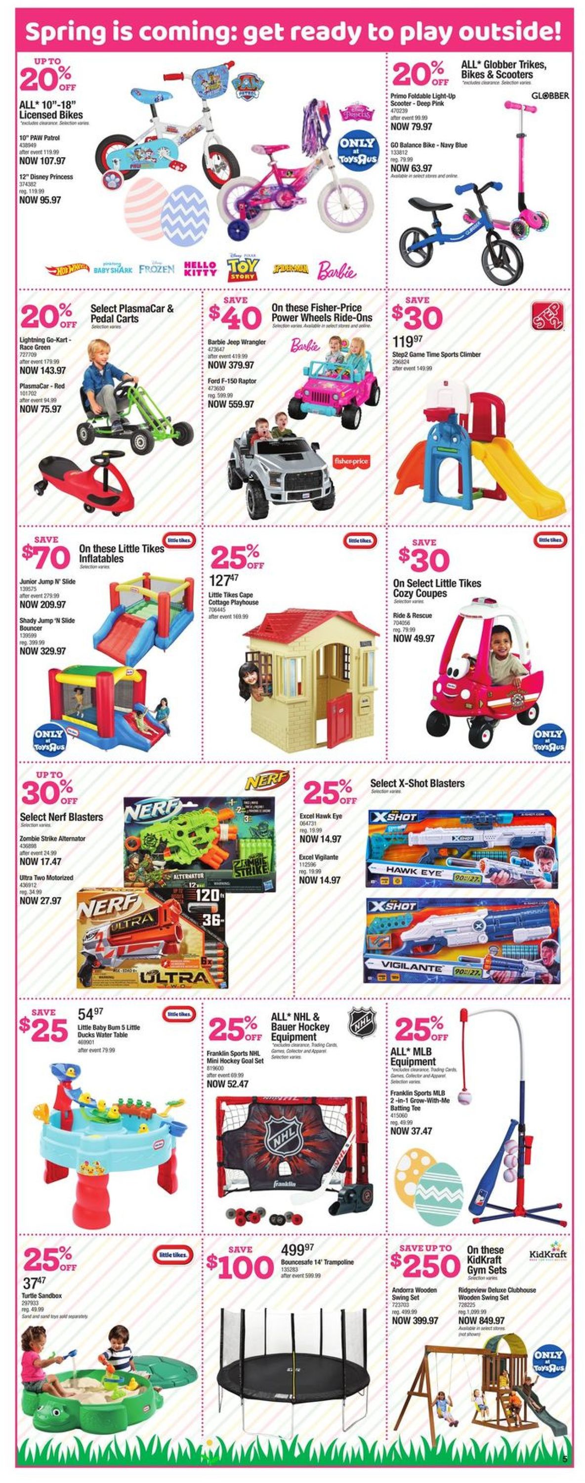Toys''R''Us Flyer - 03/25-04/05/2021 (Page 7)