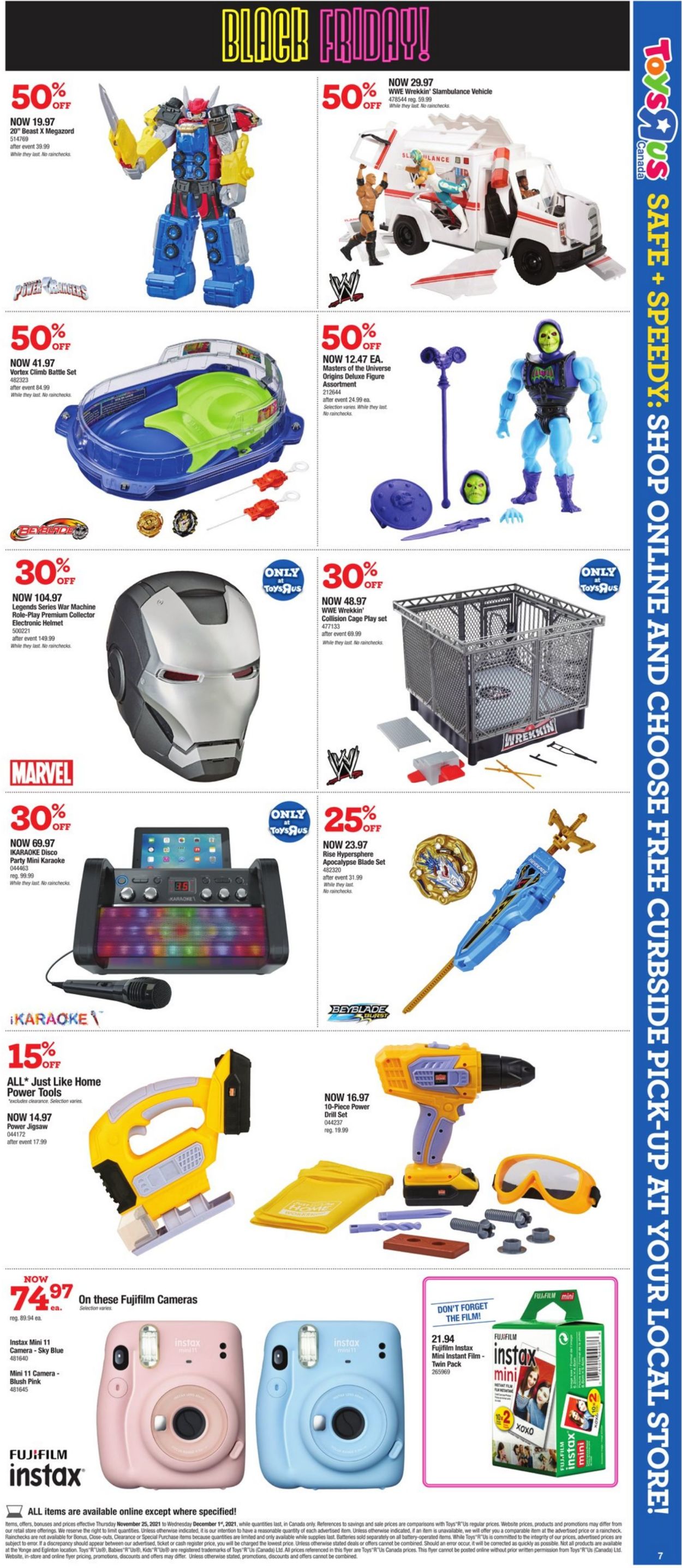 Toys''R''Us BLACK FRIDAY 2021 Flyer - 11/25-12/01/2021 (Page 7)