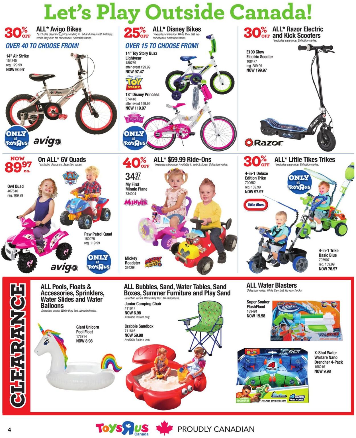 Toys''R''Us Flyer - 08/08-08/14/2019 (Page 4)