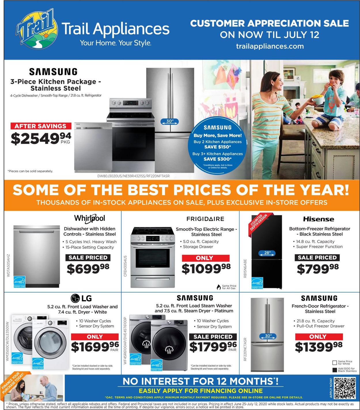 Trail Appliances Flyer - 06/25-07/12/2020